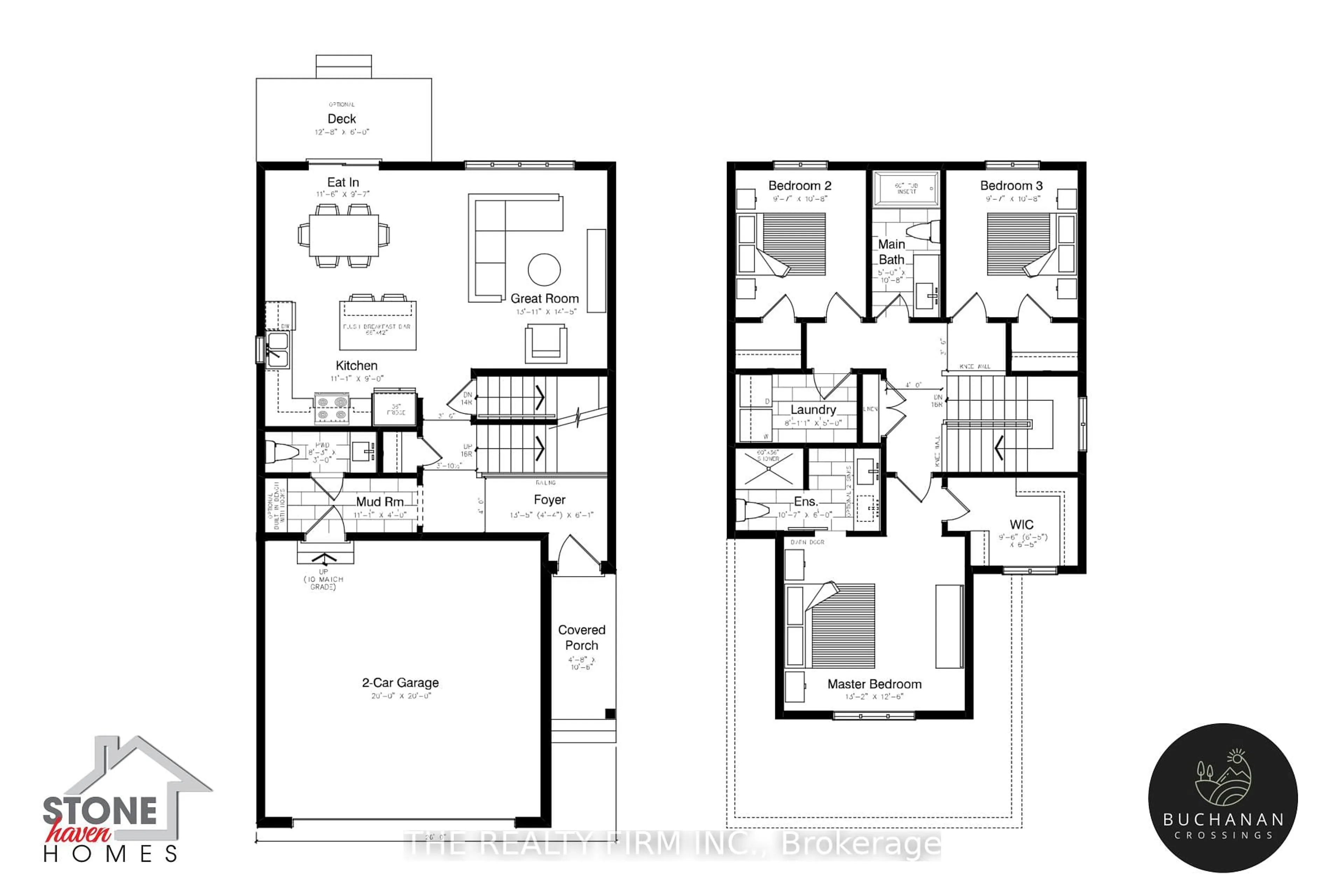Floor plan for Lot 71 Beer Cres, Strathroy-Caradoc Ontario N7G 3K5