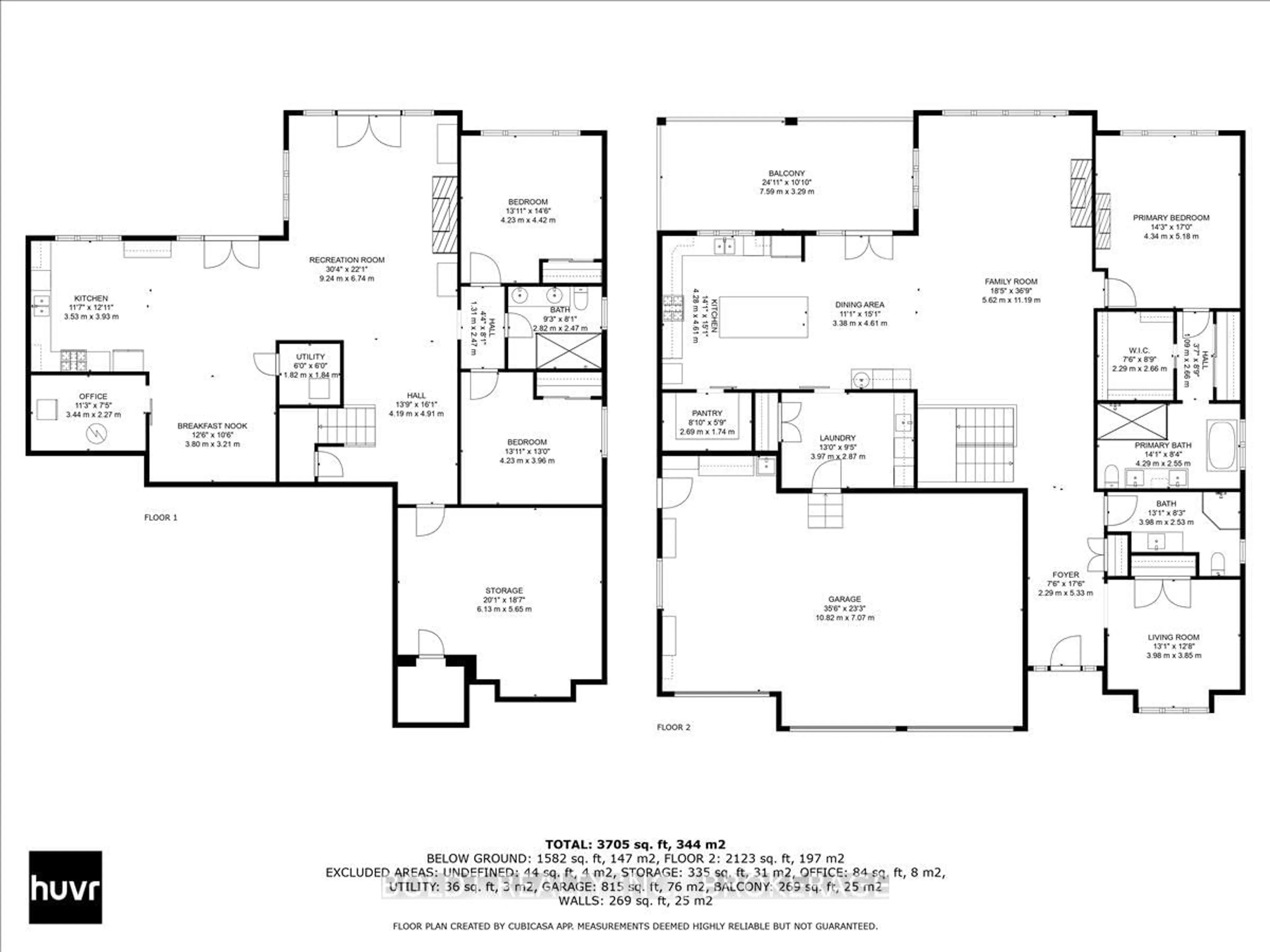Floor plan for 36 Philmori Blvd, Pelham Ontario L0S 1E5