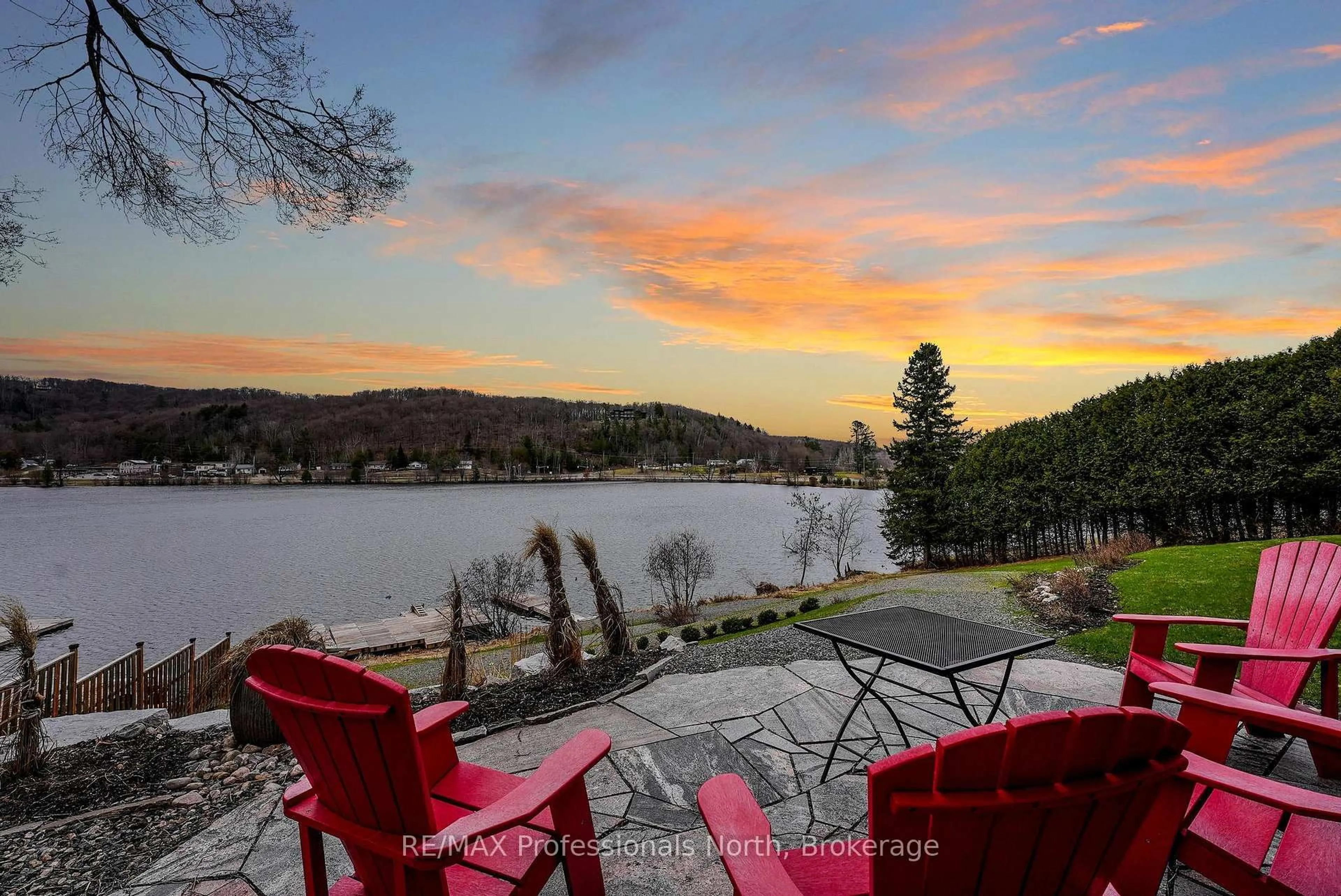 Patio, water/lake/river/ocean view for 75 Wallings Rd #201, Dysart et al Ontario K0M 2K0