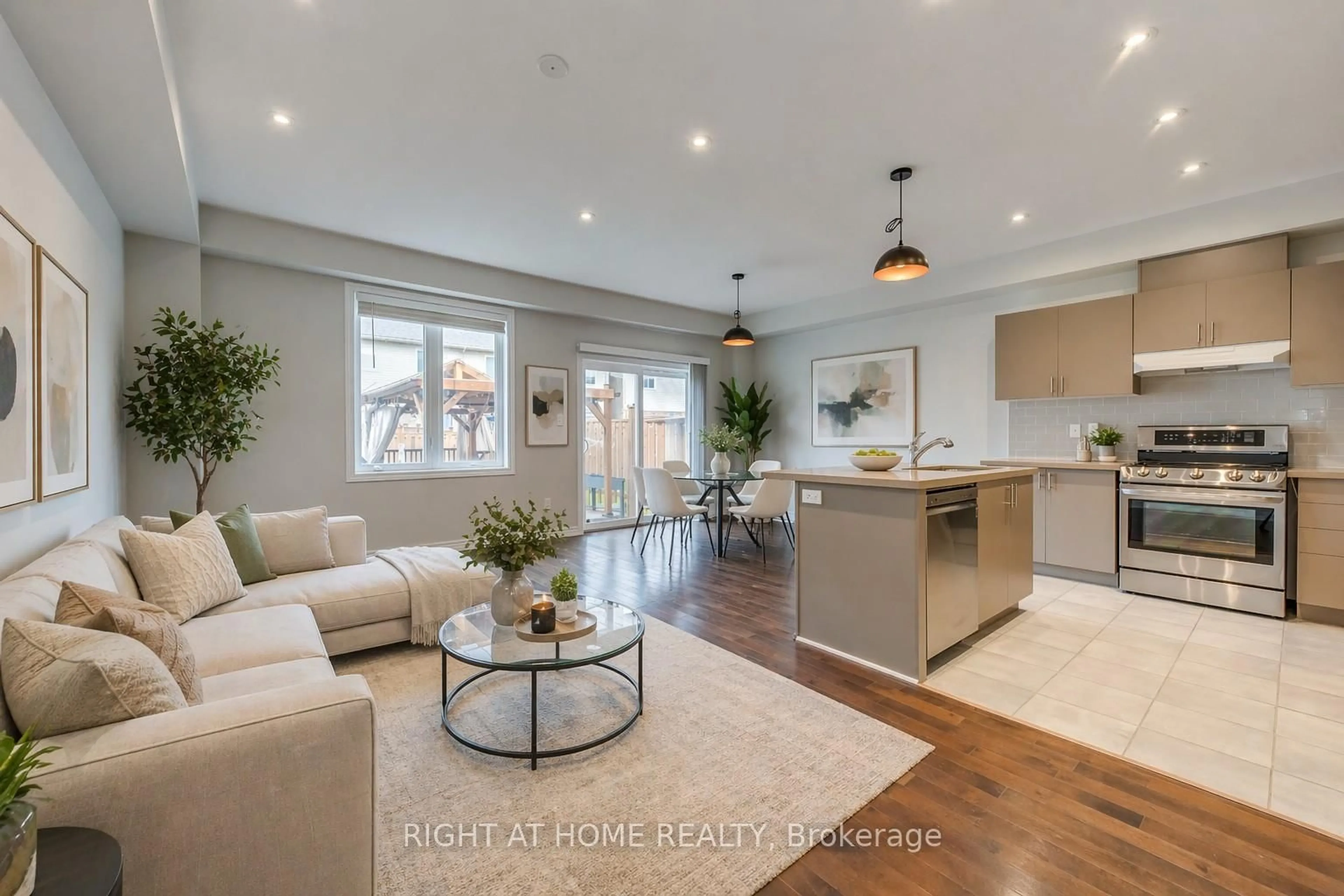 Open concept kitchen, unknown for 105 Sonoma Lane, Hamilton Ontario L8E 0J8