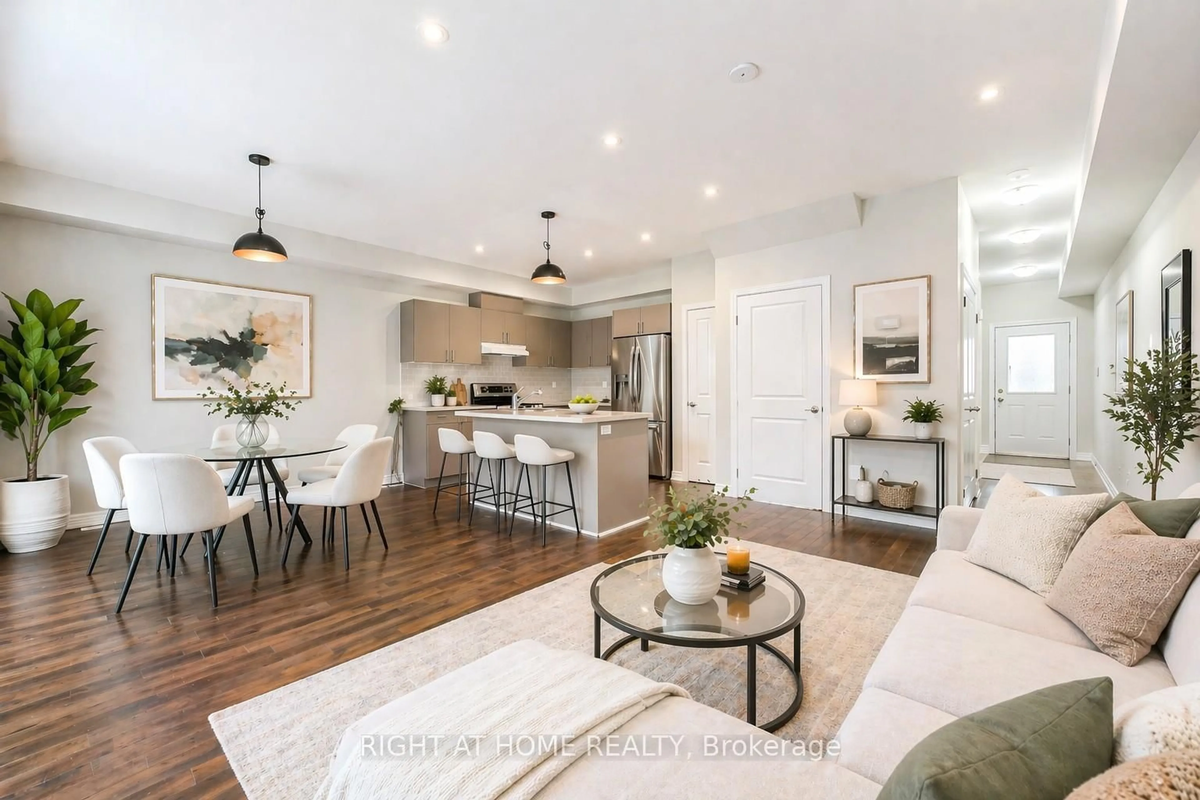 Open concept kitchen, unknown for 105 Sonoma Lane, Hamilton Ontario L8E 0J8