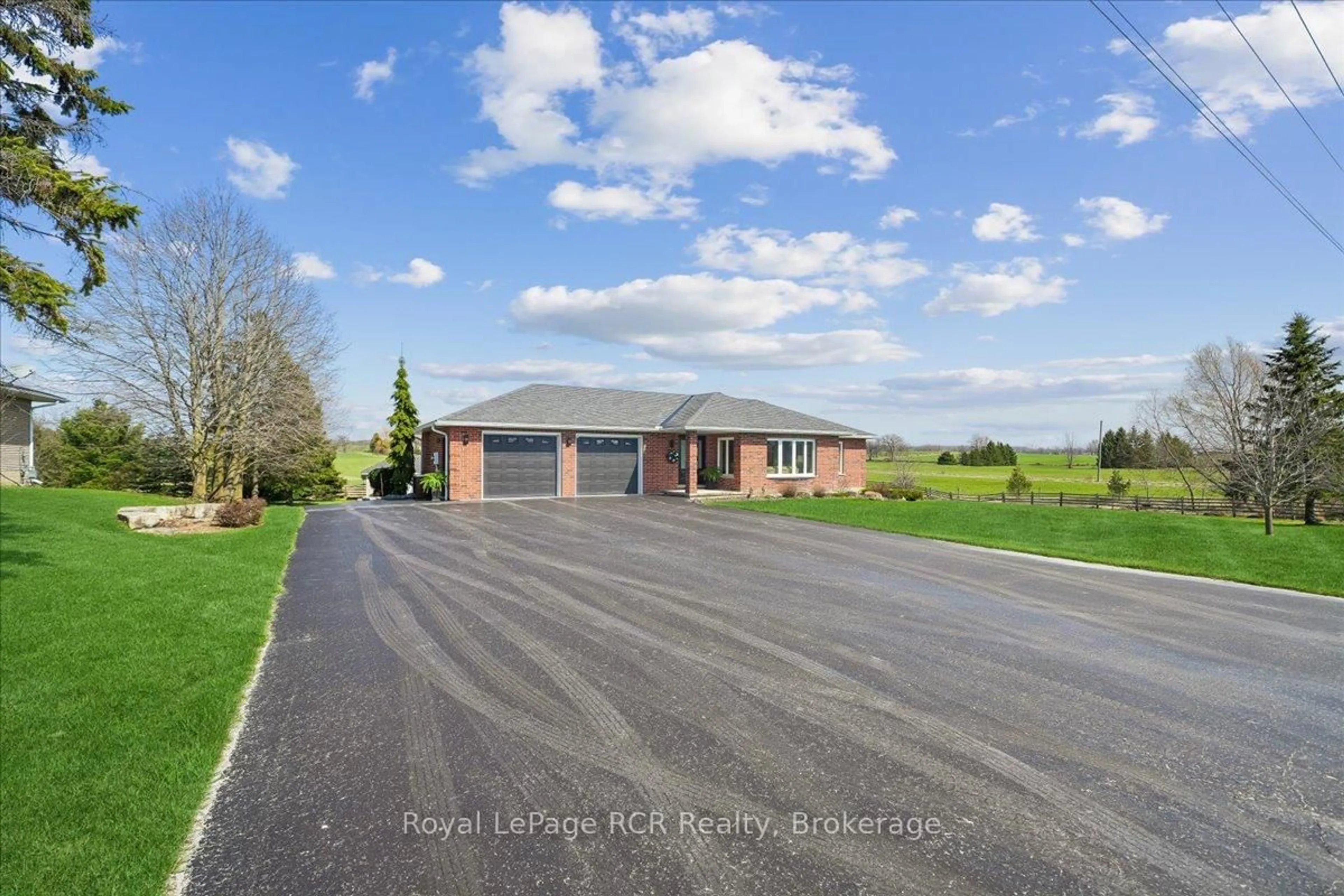 A pic from outside/outdoor area/front of a property/back of a property/a pic from drone, unknown for 137525 Concession 7 Rd, Georgian Bluffs Ontario N4K 5N5