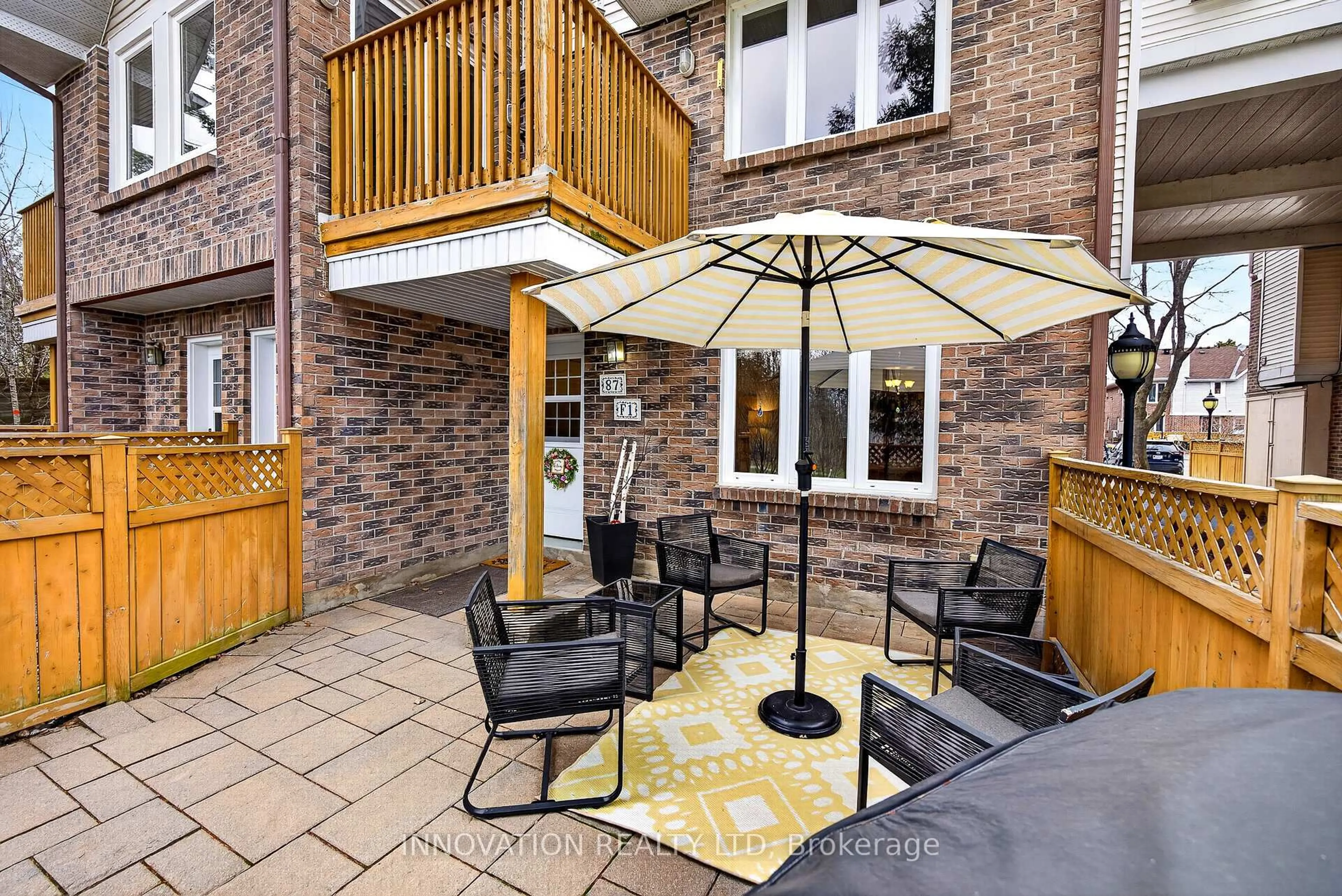 Patio, street for 87 Findlay Ave #F1, Carleton Place Ontario K7C 4G6