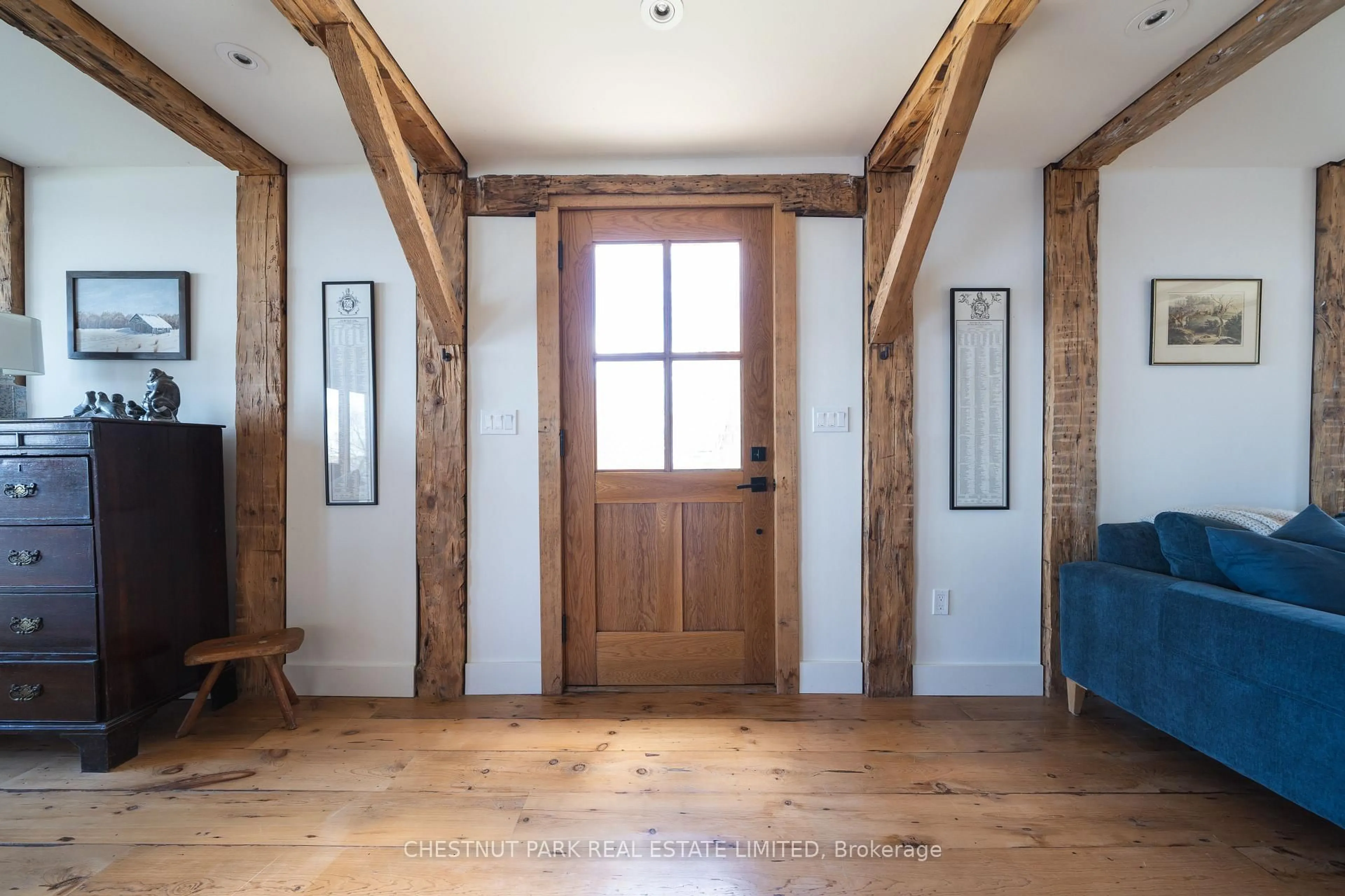 Indoor entryway for 5 Solmes St, Prince Edward County Ontario K0K 2T0