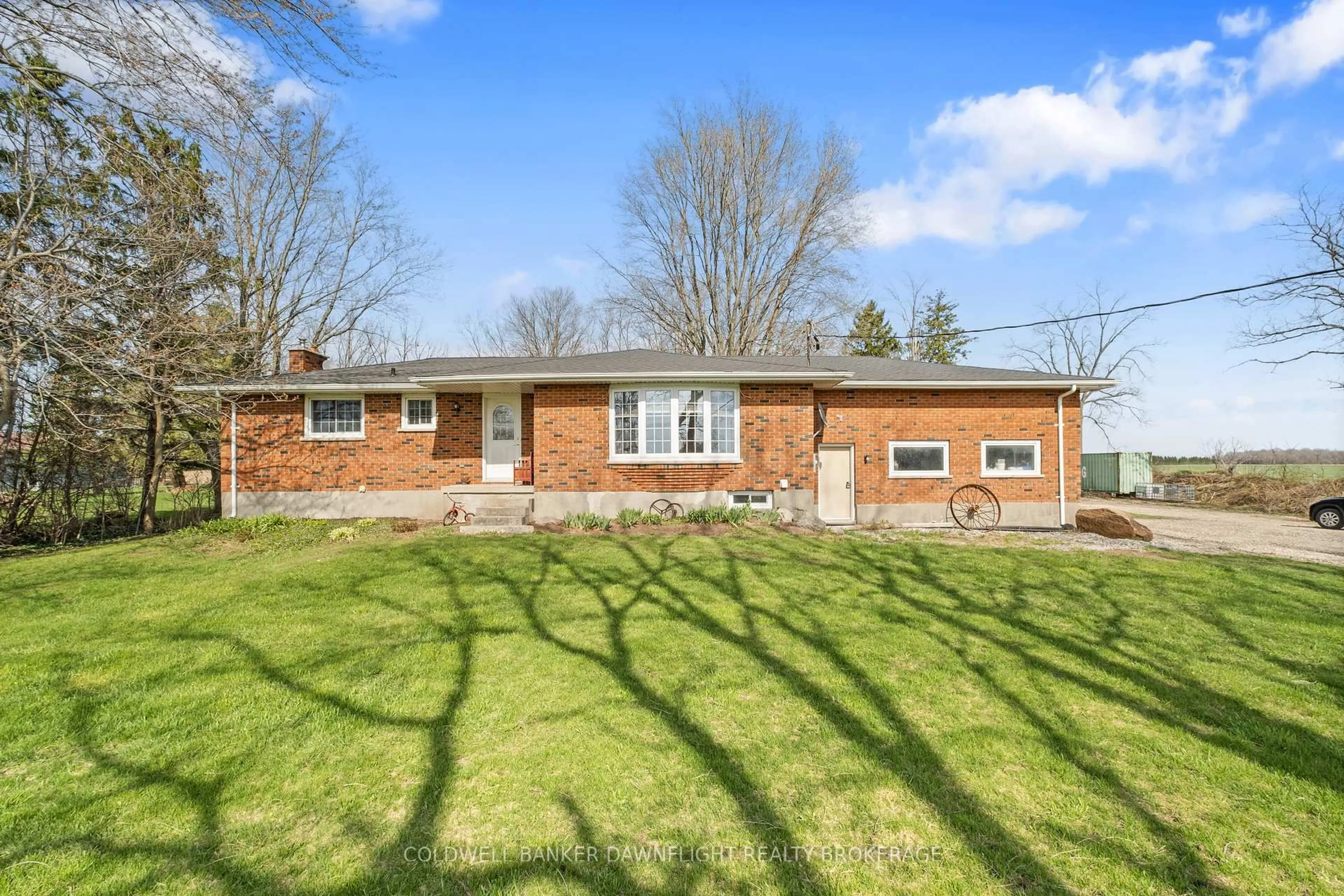 Home with brick exterior material, street for 22824 Nissouri Rd, Thames Centre Ontario N0M 2P0