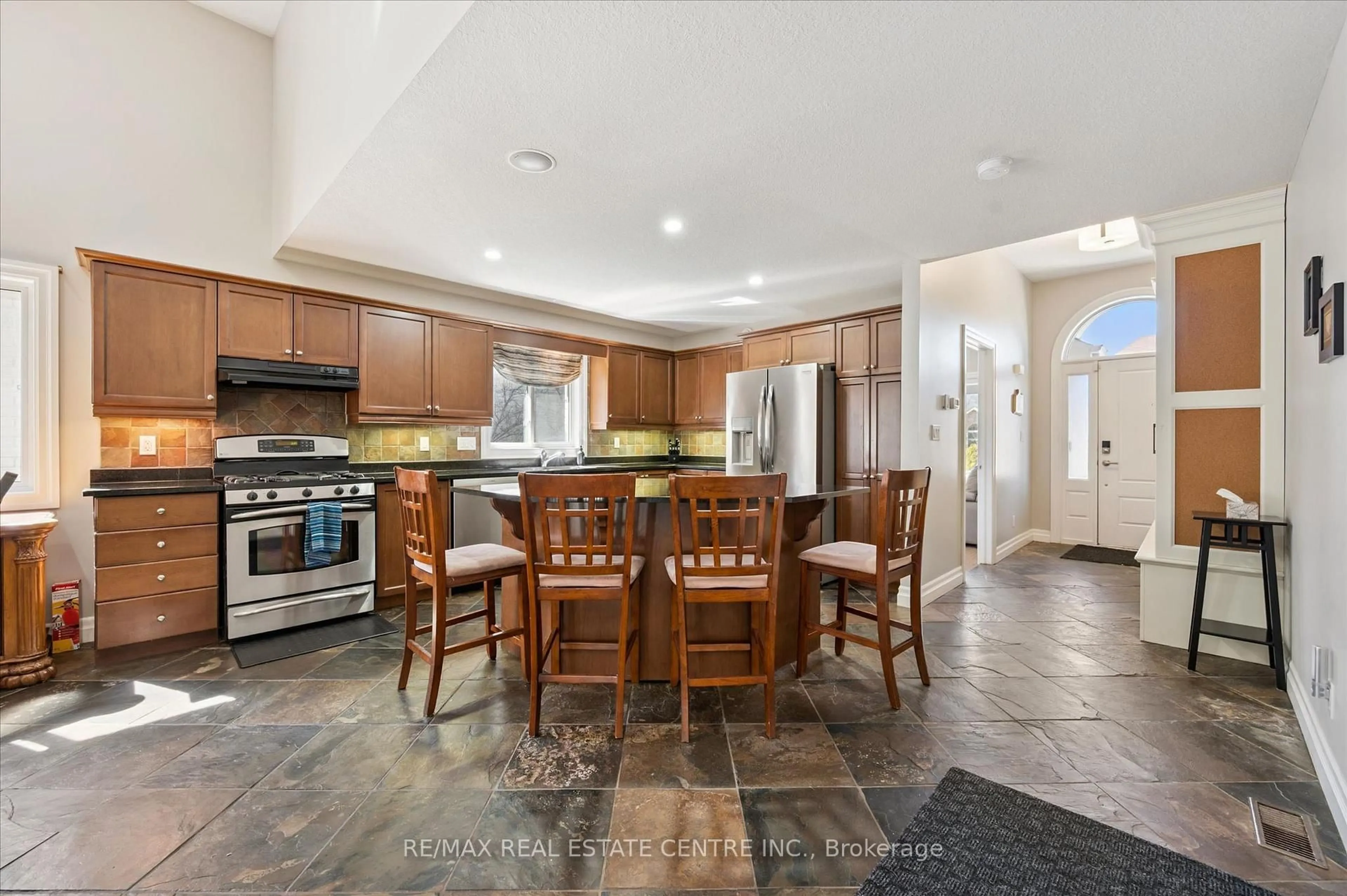 Open concept kitchen, ceramic/tile floor for 97 Wagler Ave, Wilmot Ontario N3A 4K8