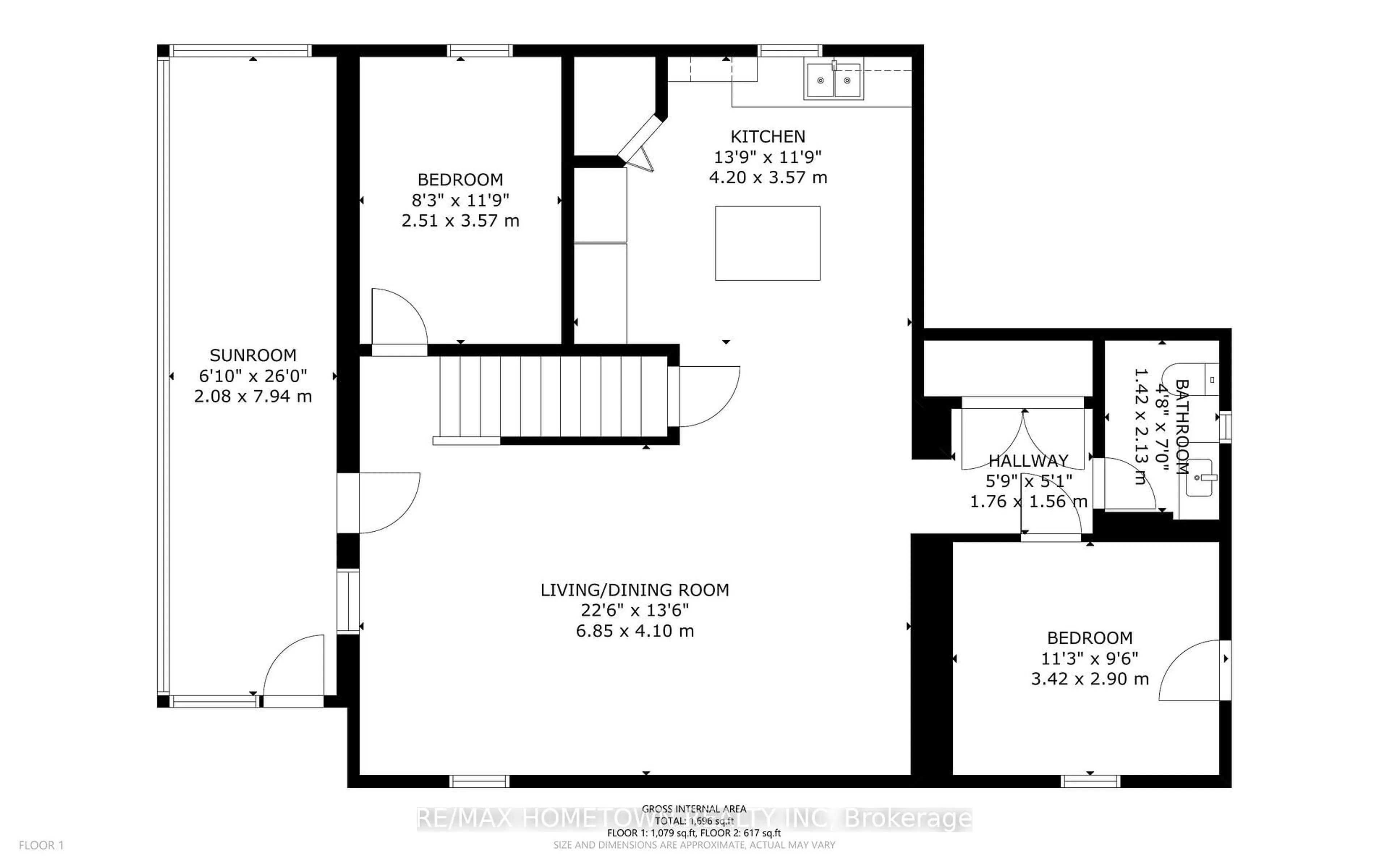 Floor plan for 11445 County Rd 7 Rd, Elizabethtown-Kitley Ontario K0G 1R0