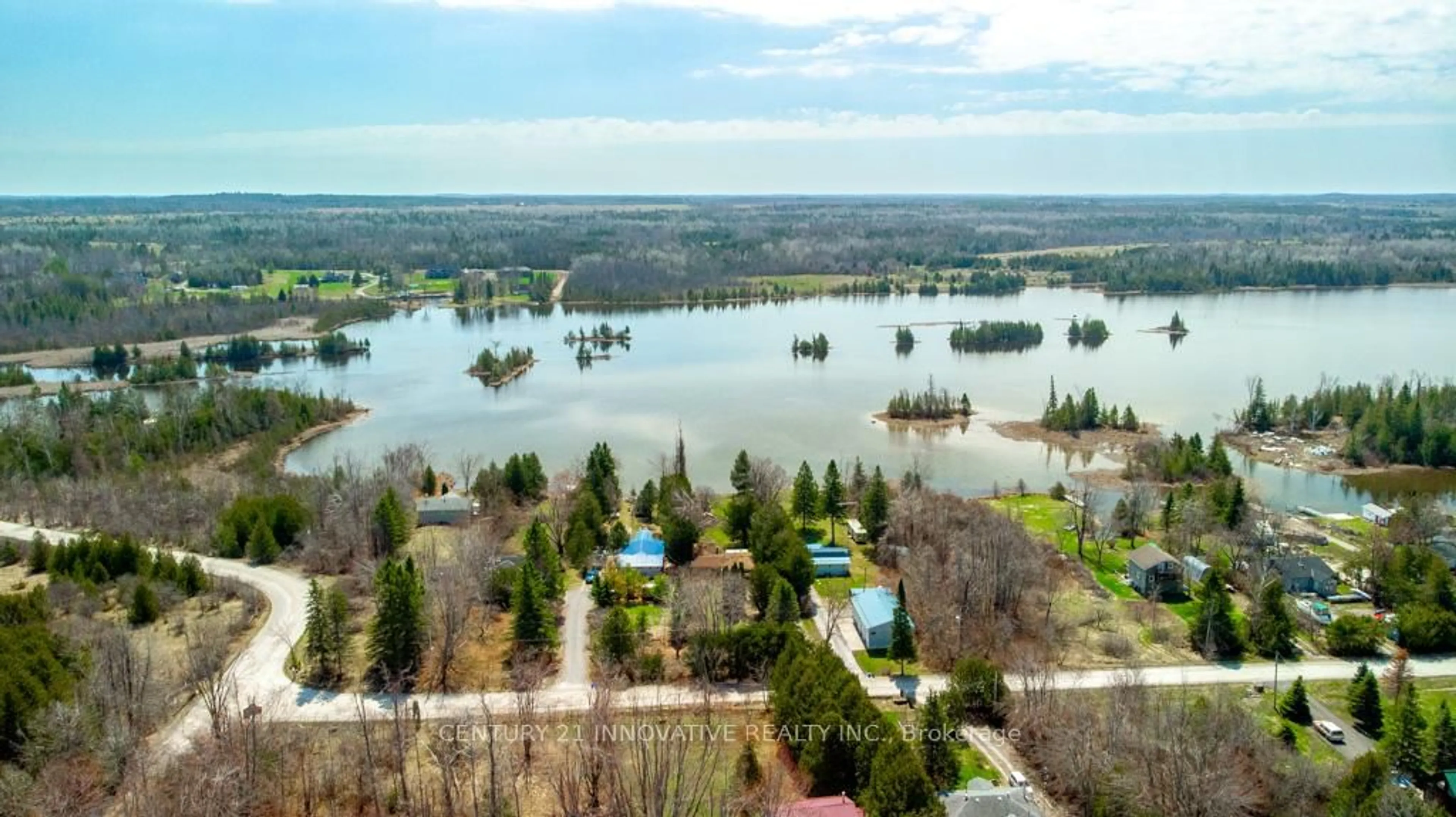 A pic from outside/outdoor area/front of a property/back of a property/a pic from drone, water/lake/river/ocean view for 159 Mcguire Beach Rd, Kawartha Lakes Ontario K0M 2B0