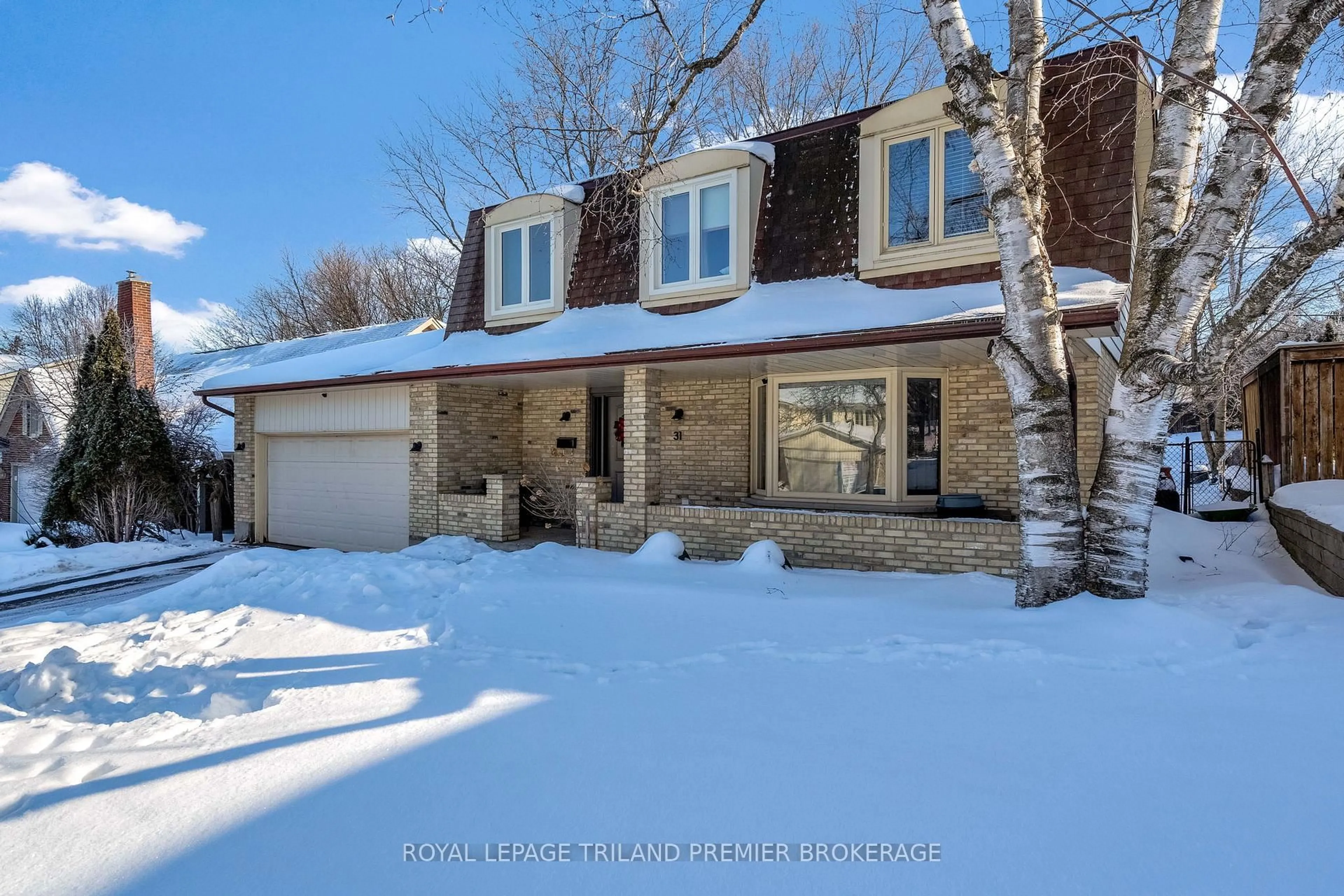 Home with brick exterior material, street for 31 Foxcroft Cres, London South Ontario N6K 3A3