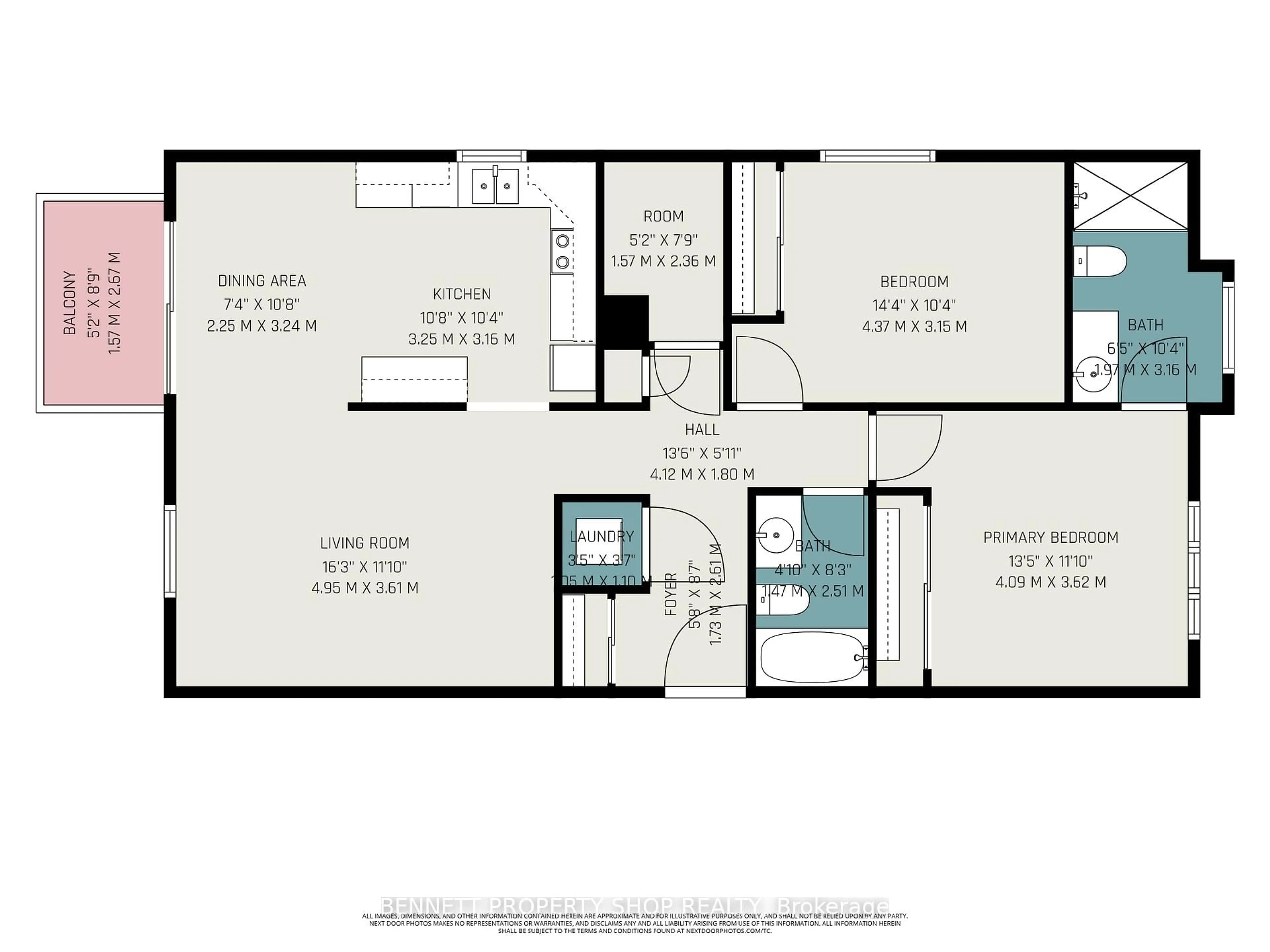Floor plan for 340 Tribeca Private #13, Ottawa Ontario K2J 6B4