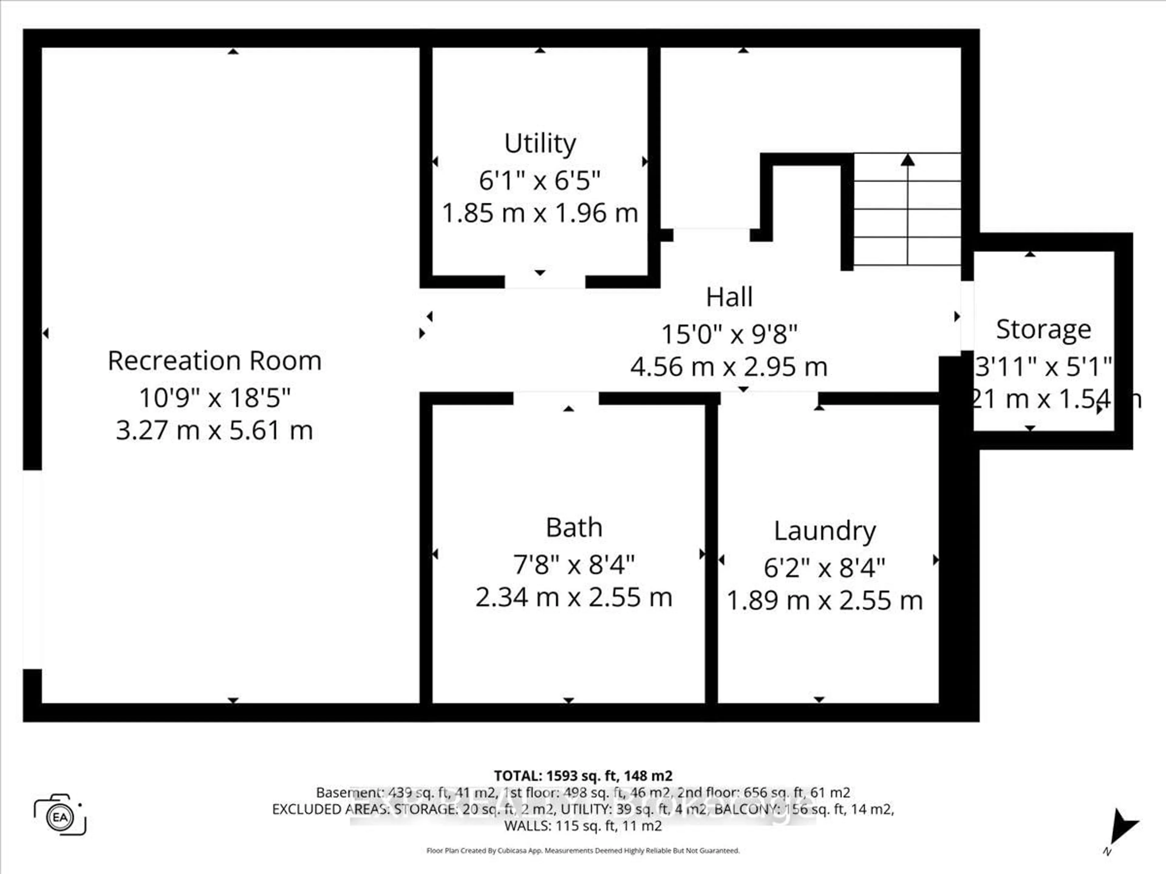 Floor plan for 628 Pepperville Cres, Ottawa Ontario K2M 0E8