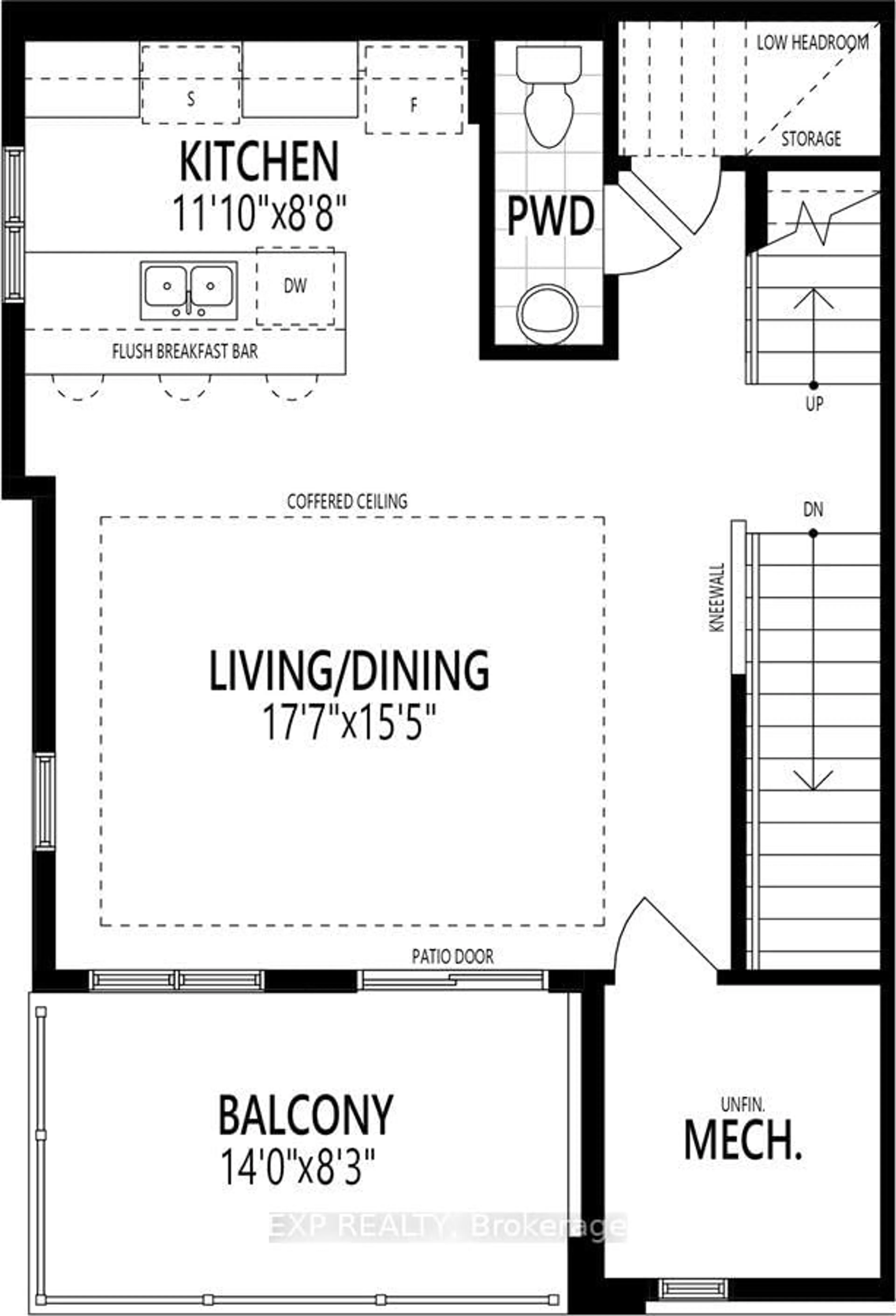Floor plan for 757 Chromite Private, Ottawa Ontario K2J 7J2