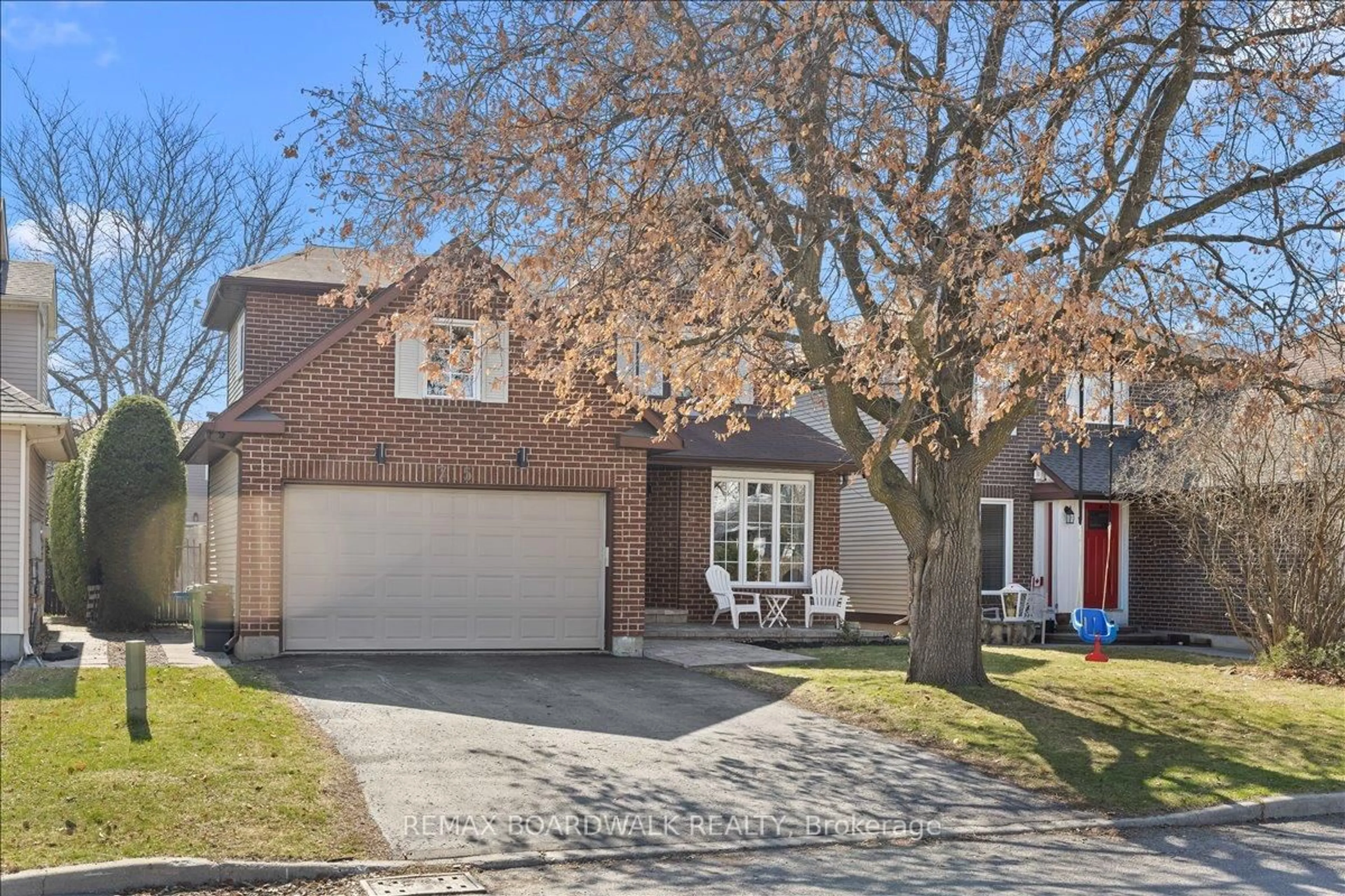 Home with brick exterior material, street for 1715 Teakdale Ave, Orleans Ontario K1C 6M8