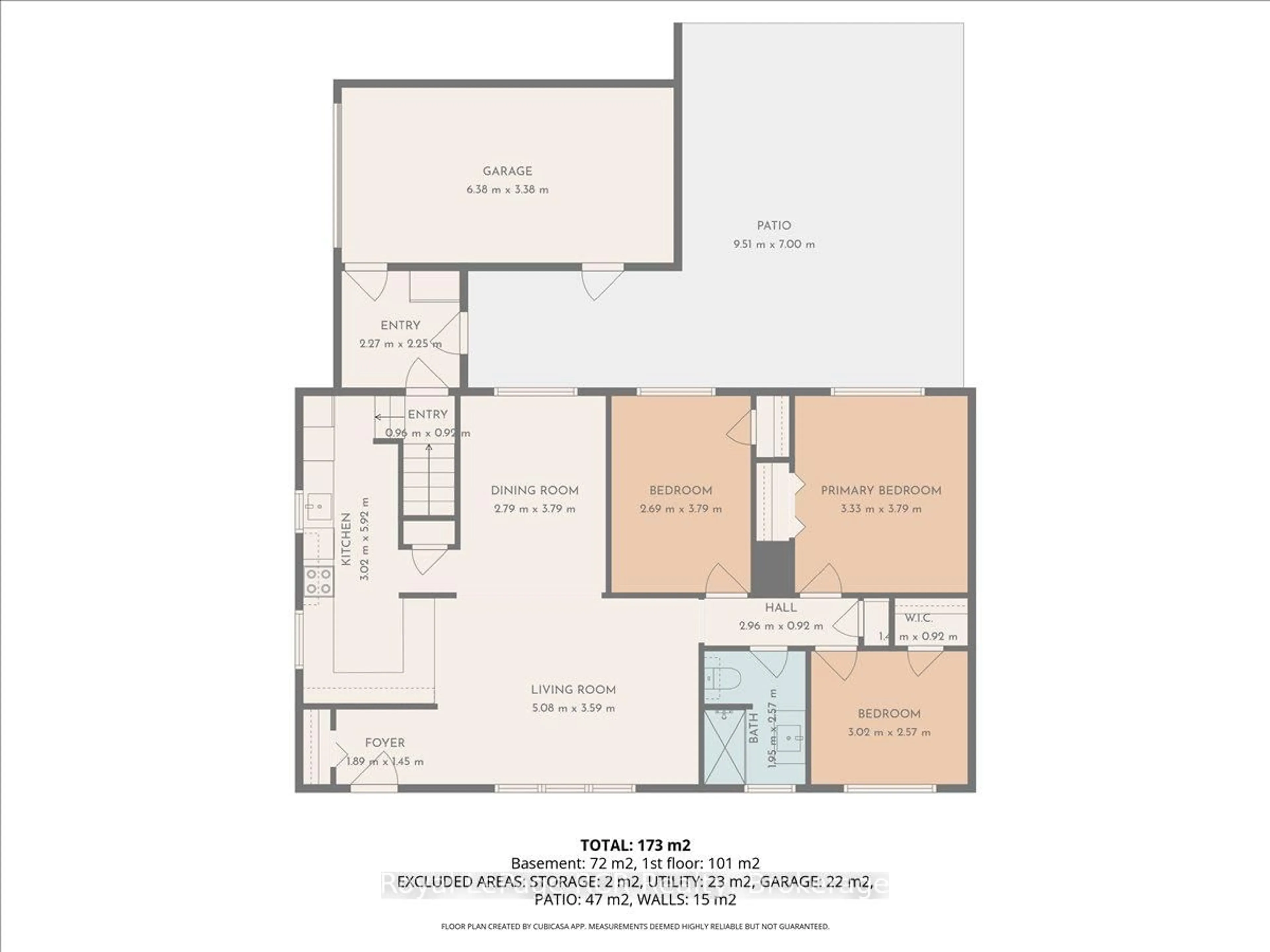Floor plan for 610 13th St, Hanover Ontario N4N 1Y8