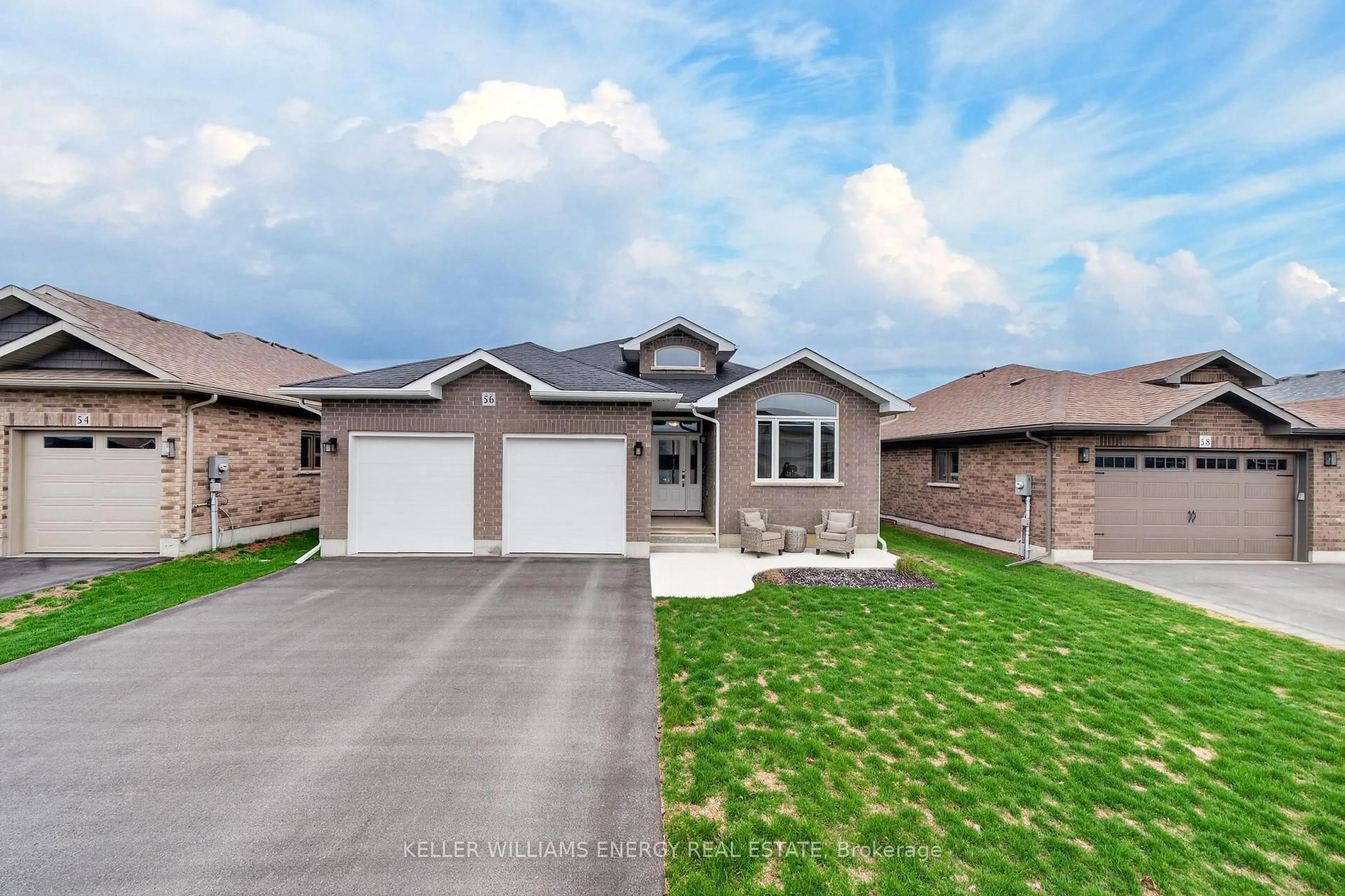 Home with brick exterior material, street for 56 Hummingbird Dr, Belleville Ontario K8N 0H7