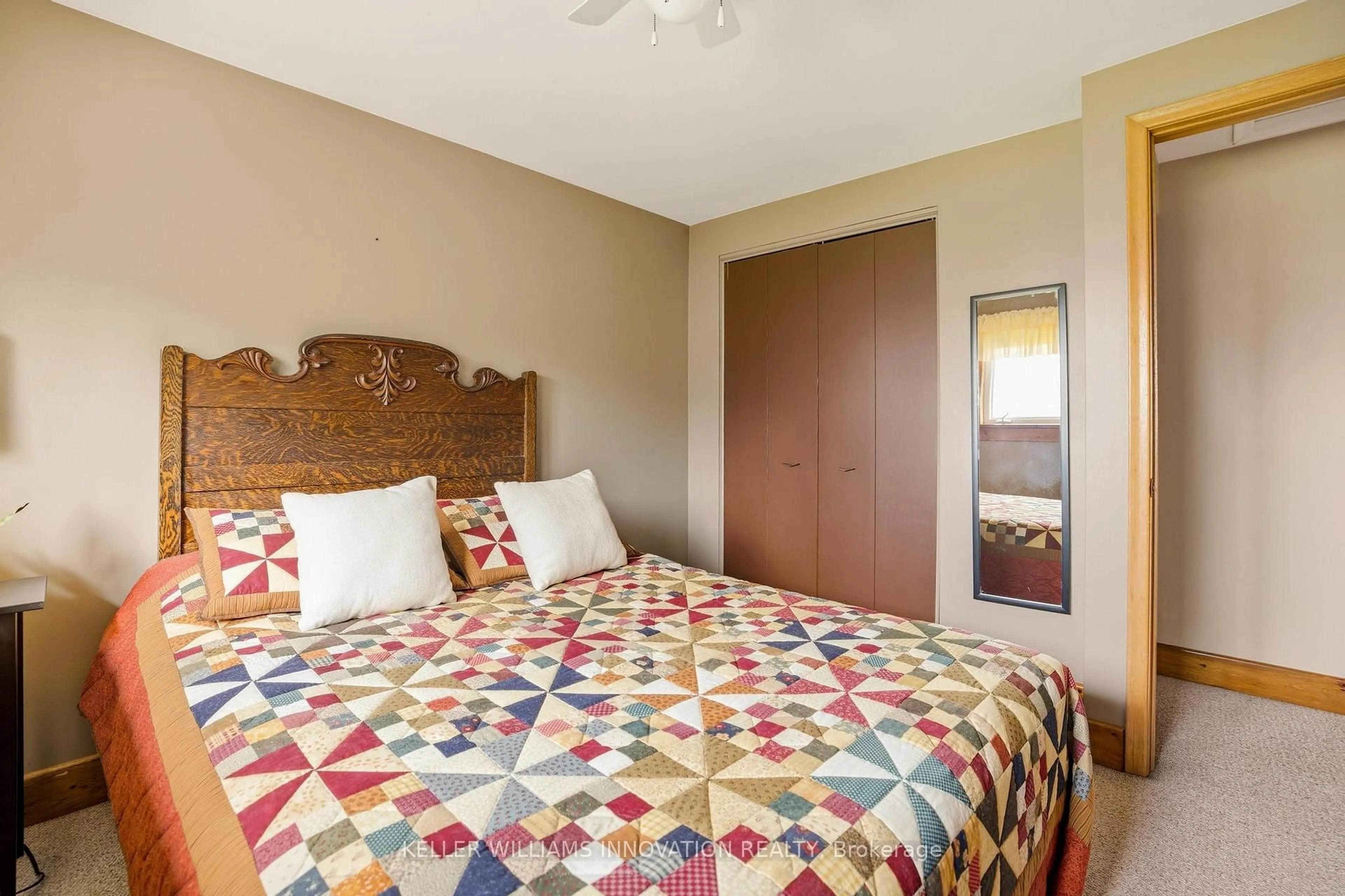 Bedroom with bed, unknown for 465 Boyne Ave, North Perth Ontario N4W 3K5