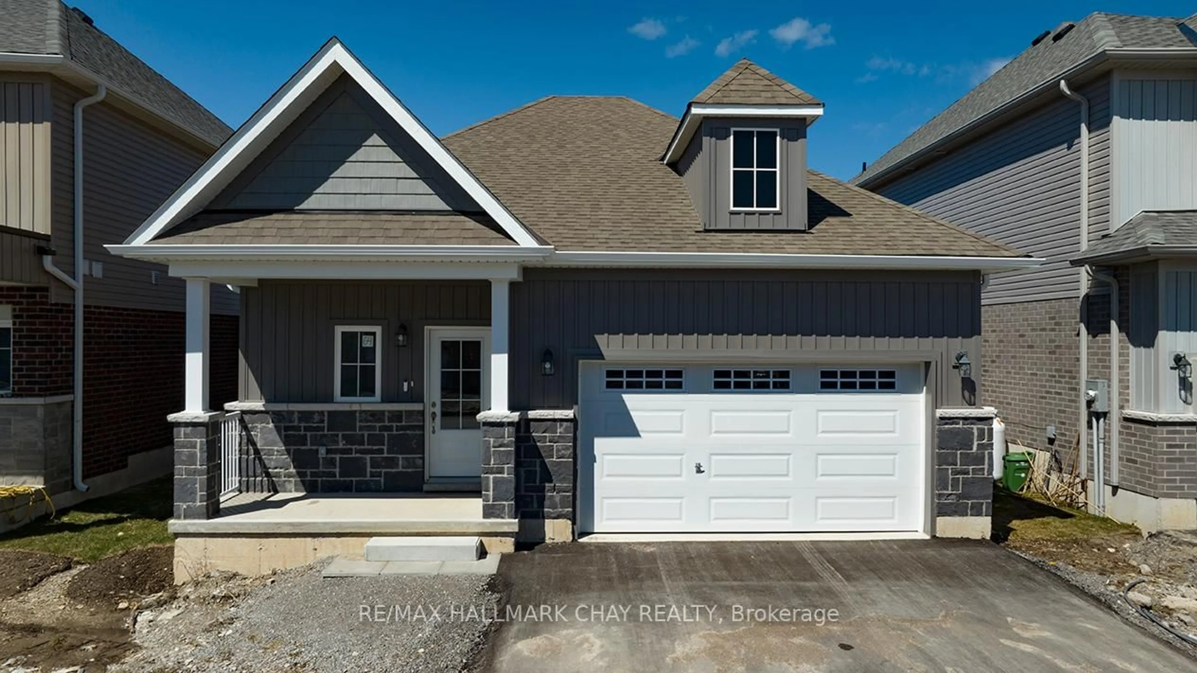 Home with vinyl exterior material, street for 64 Hillcroft Way, Kawartha Lakes Ontario K0M 1A0