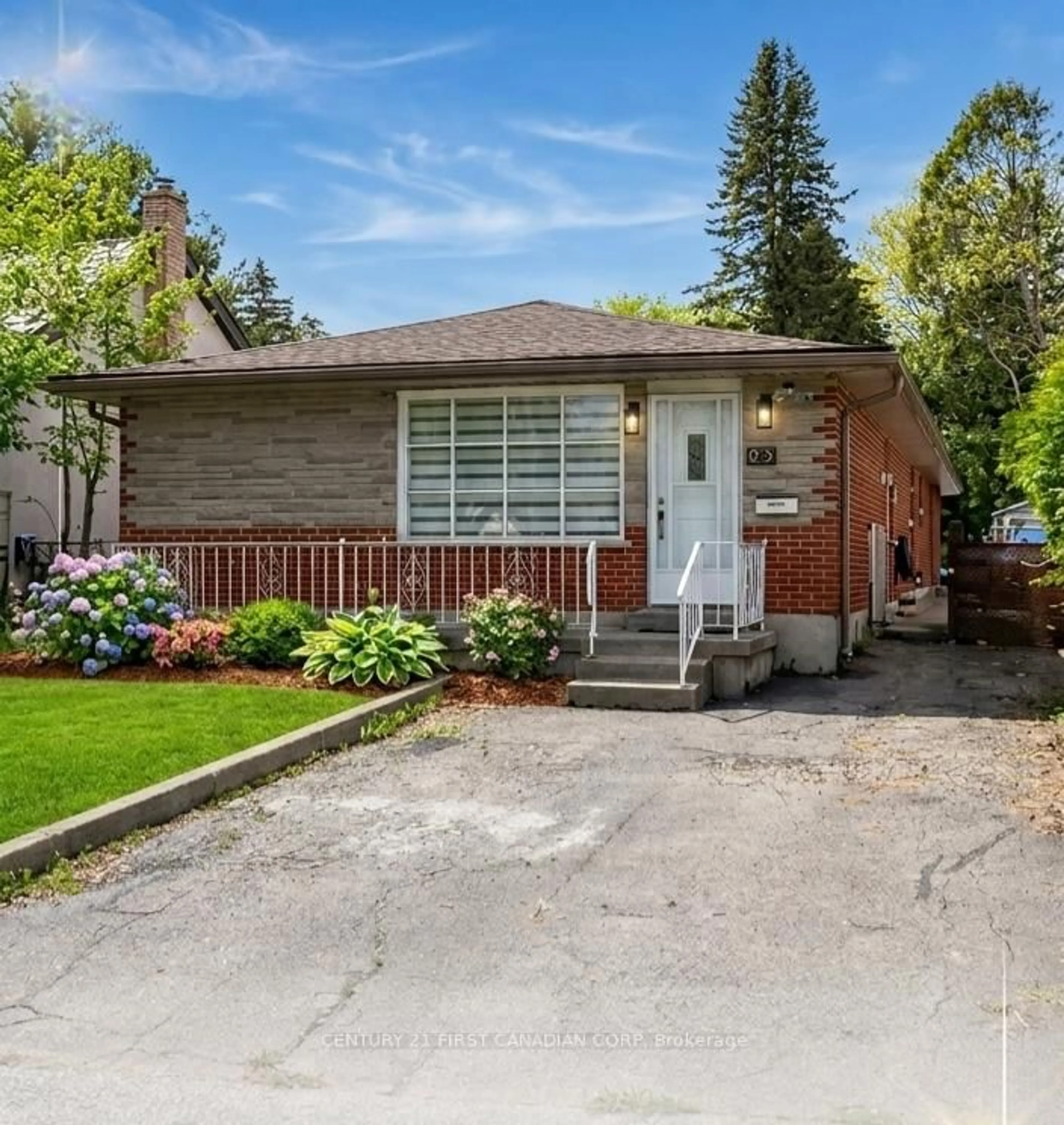 Home with brick exterior material, street for 201 Emerson Ave, London South Ontario N5Z 3L5