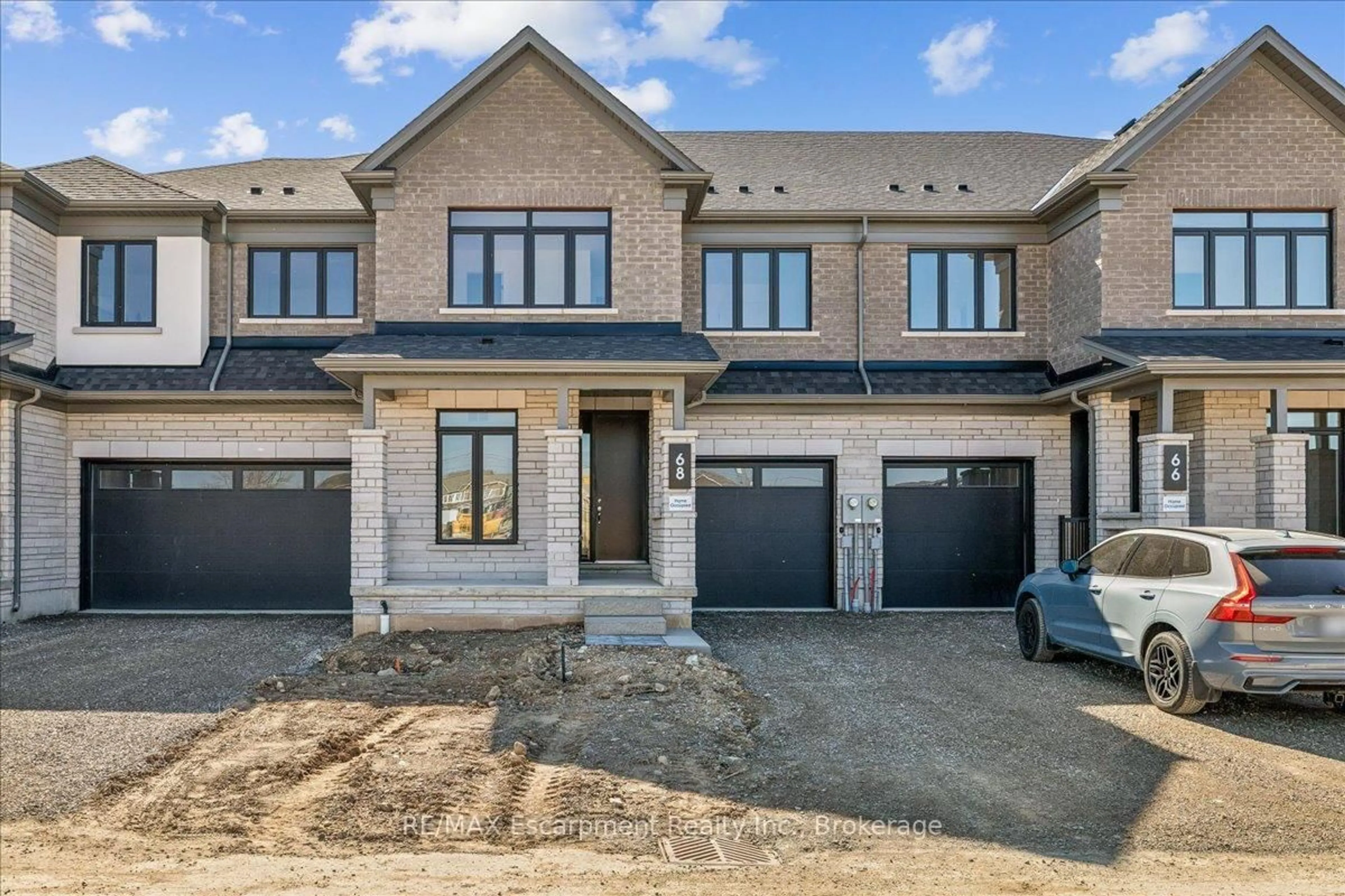Home with brick exterior material, street for 68 Valley Trail Pl, Hamilton Ontario L8B 2A2