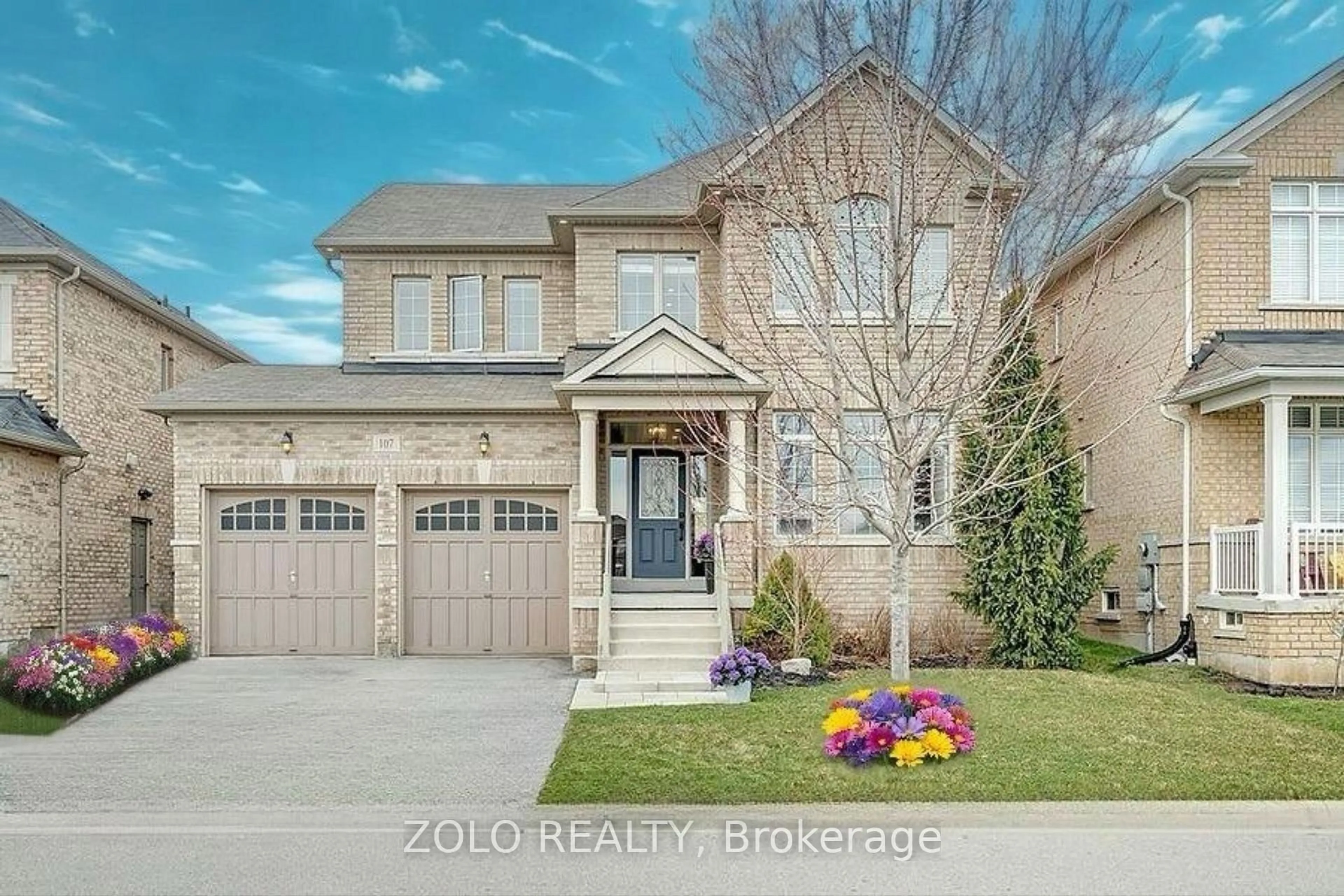 Home with brick exterior material, street for 107 Attridge Cres, Hamilton Ontario L0R 2H7