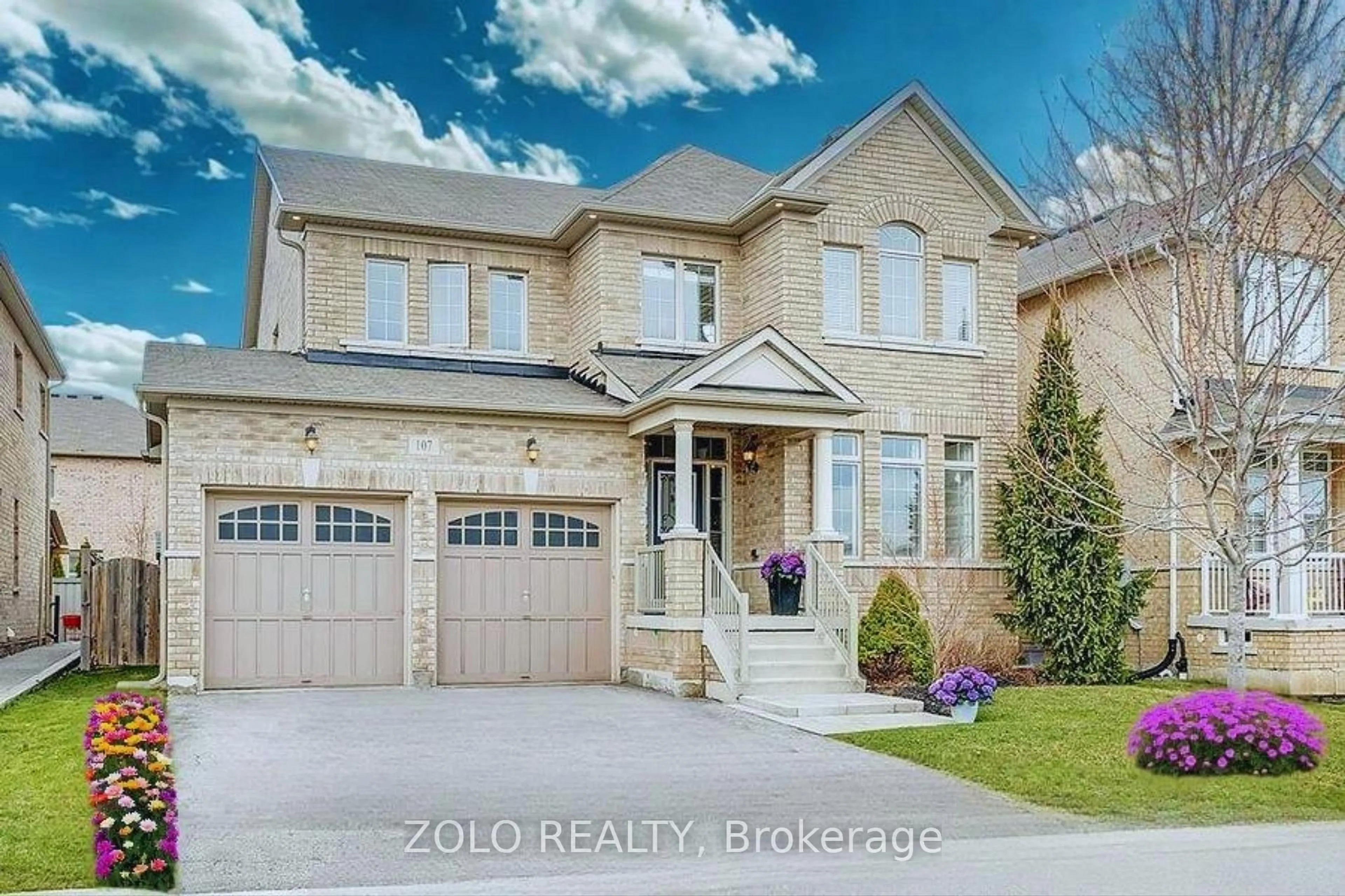 Home with brick exterior material, street for 107 Attridge Cres, Hamilton Ontario L0R 2H7