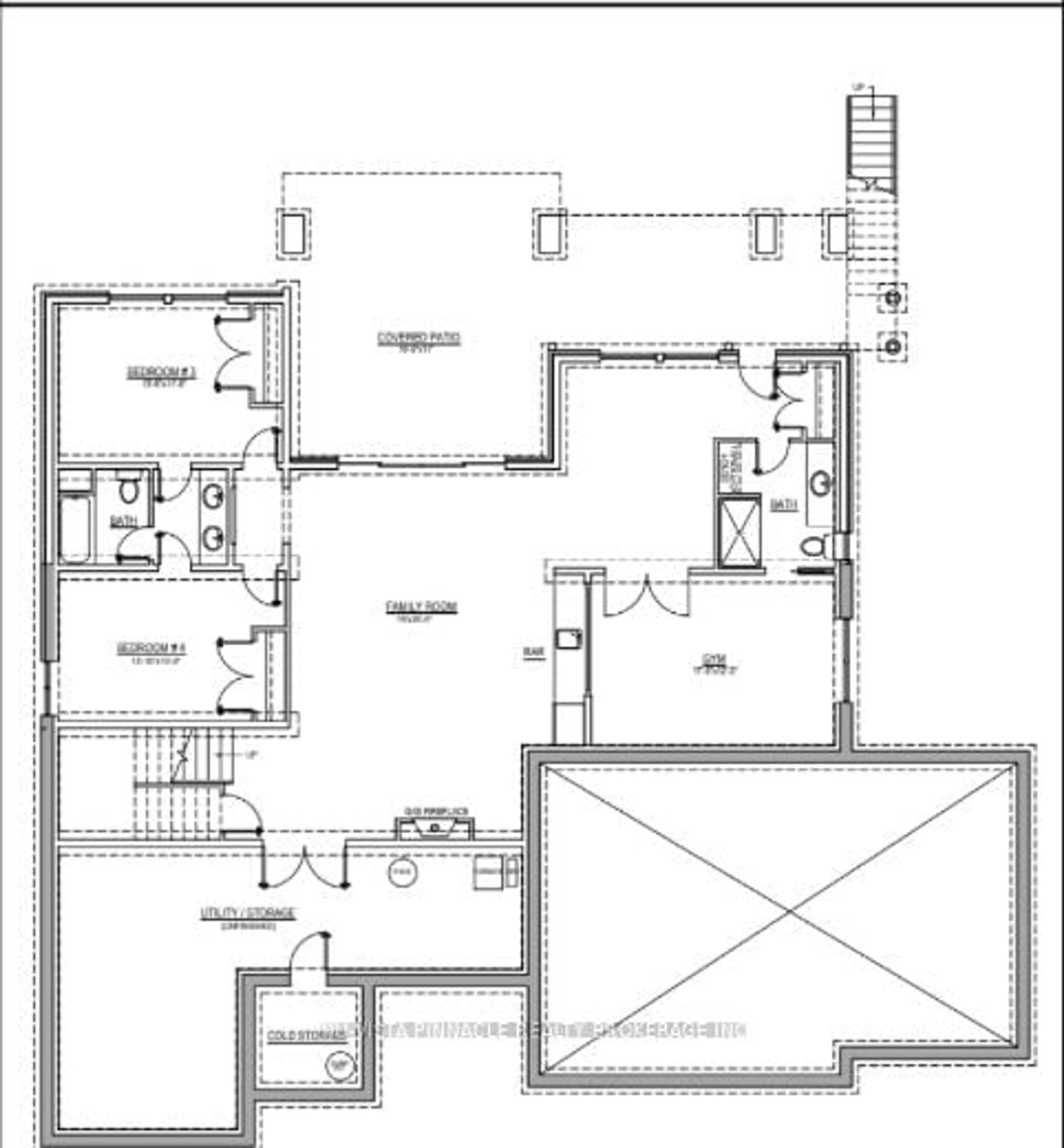 Floor plan for Lot 4 Edgewater Blvd, Middlesex Centre Ontario N0L 1R0