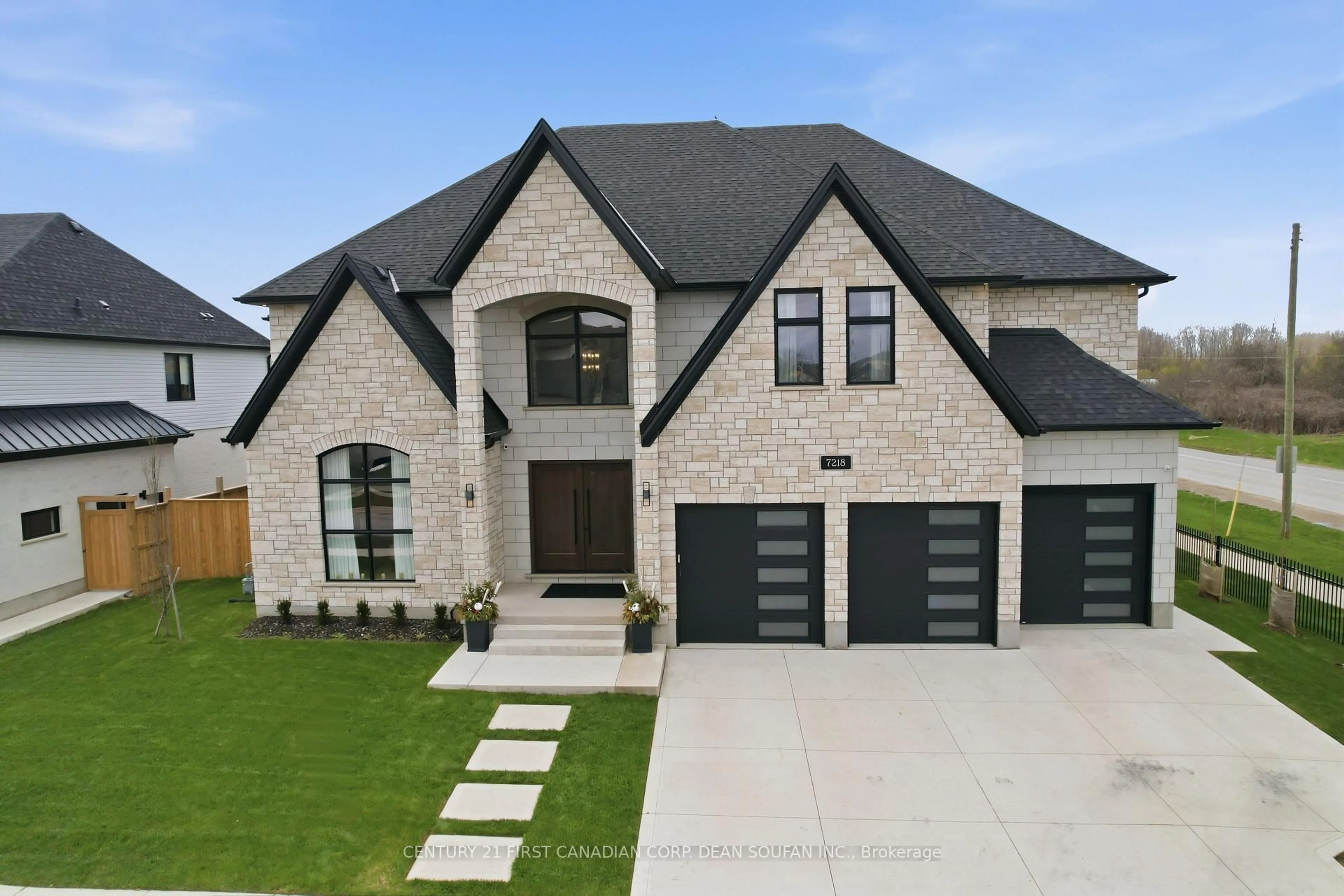 Home with brick exterior material, street for 7218 Silver Creek Circ, London South Ontario N6P 0G9