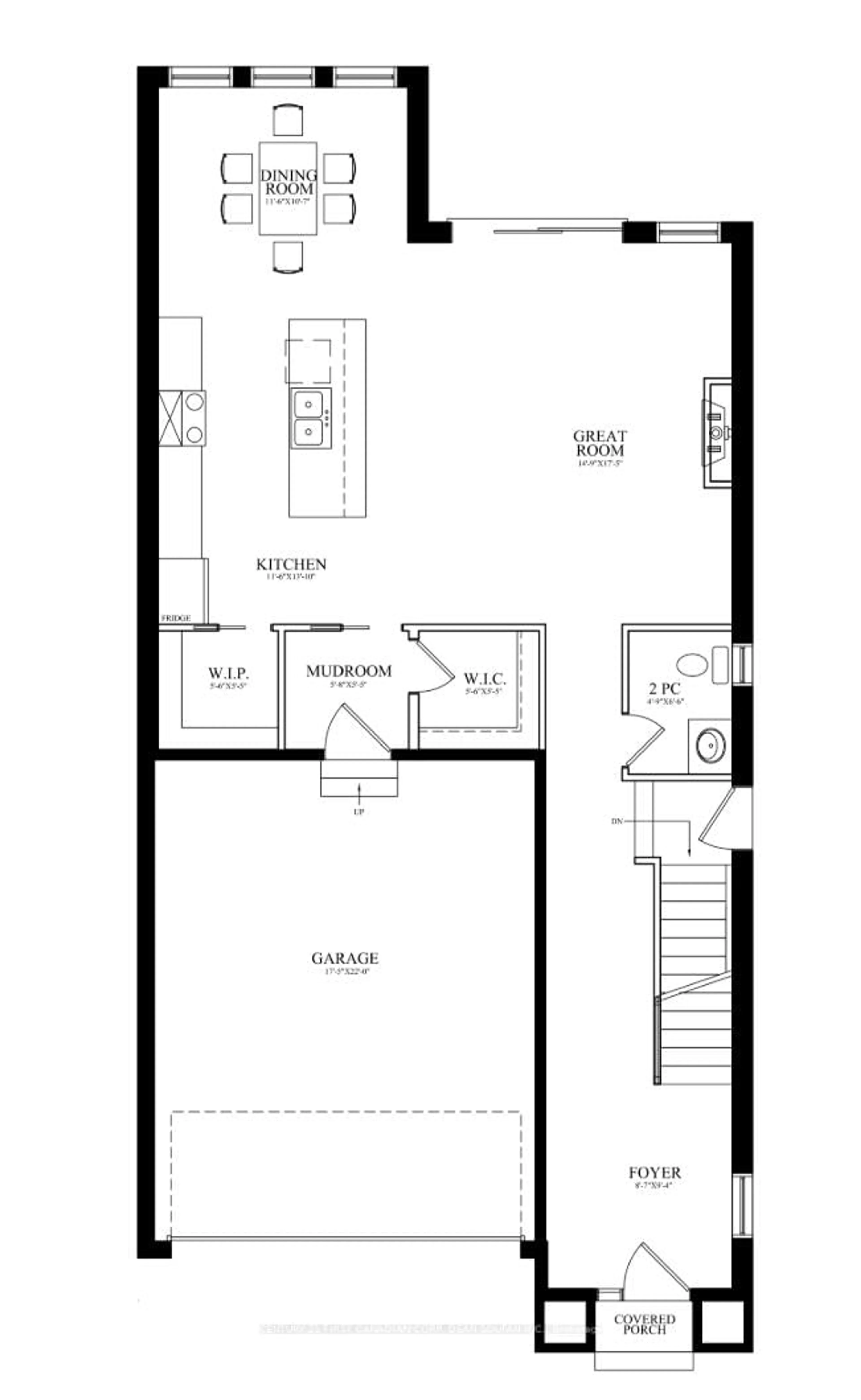 Floor plan for 4076 BIG LEAF Tr, London South Ontario N6P 0K2