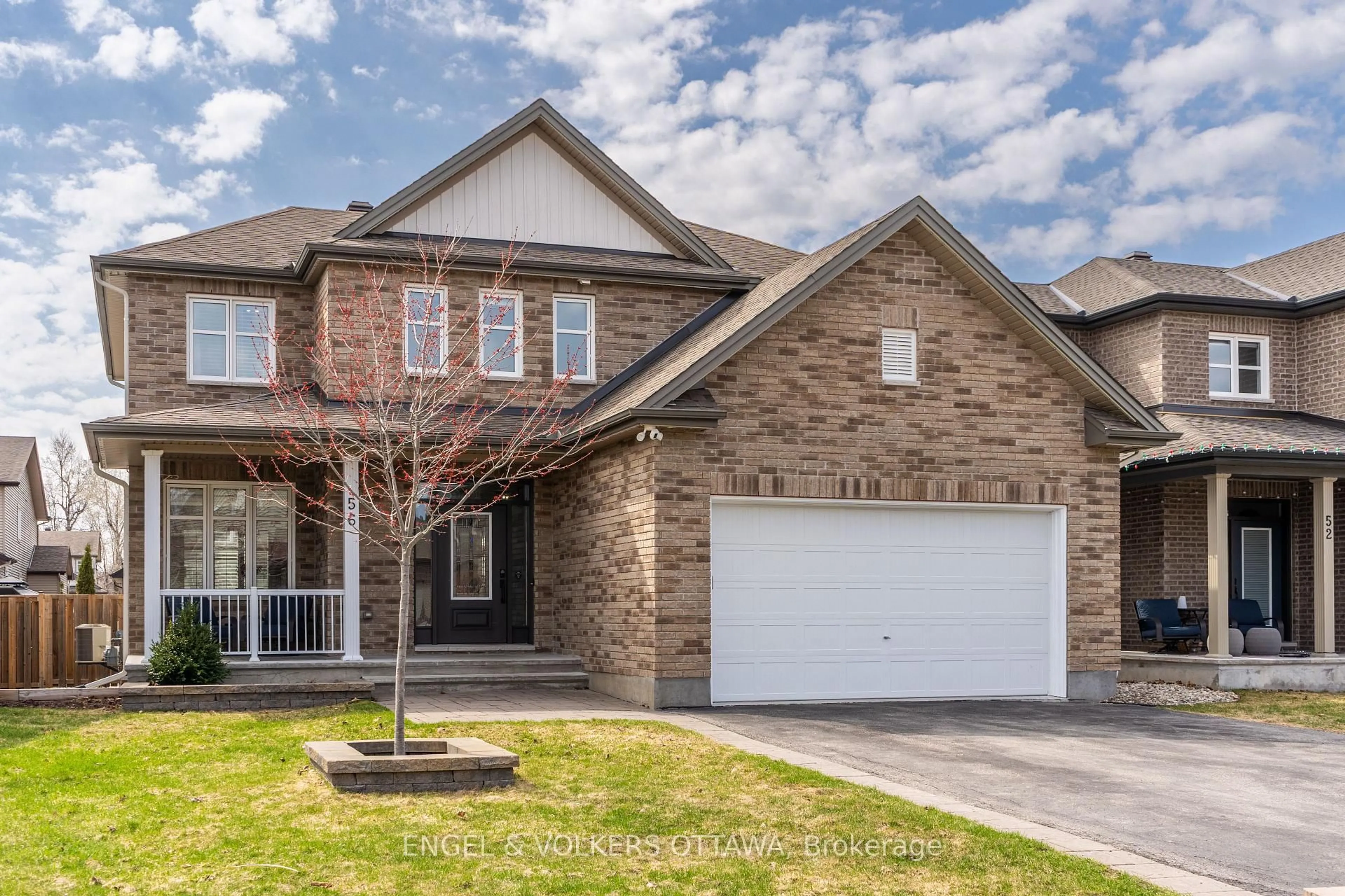 Home with brick exterior material, street for 56 Settlement Lane, Russell Ontario K4R 0A4