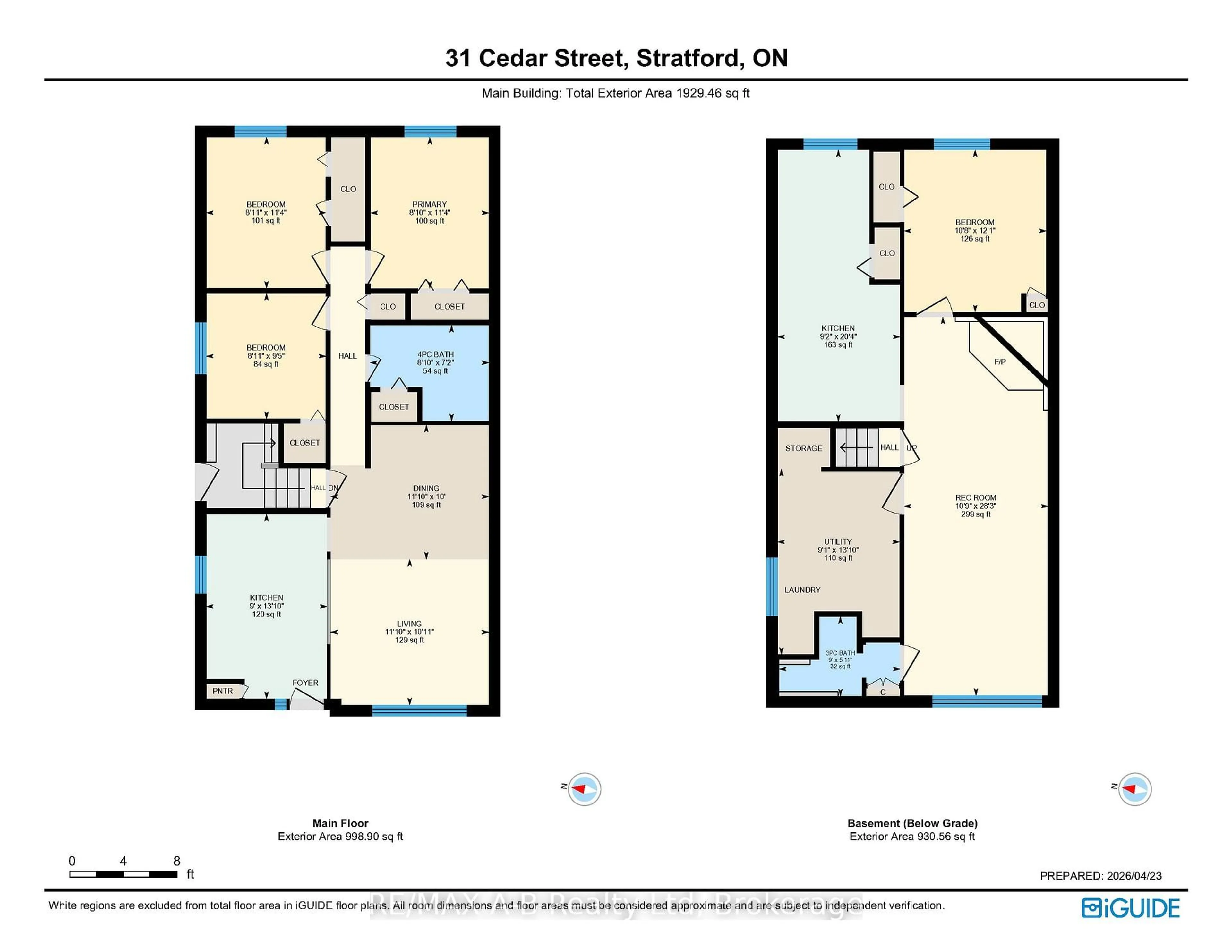 Floor plan for 31 Cedar St, Stratford Ontario N5A 2M1
