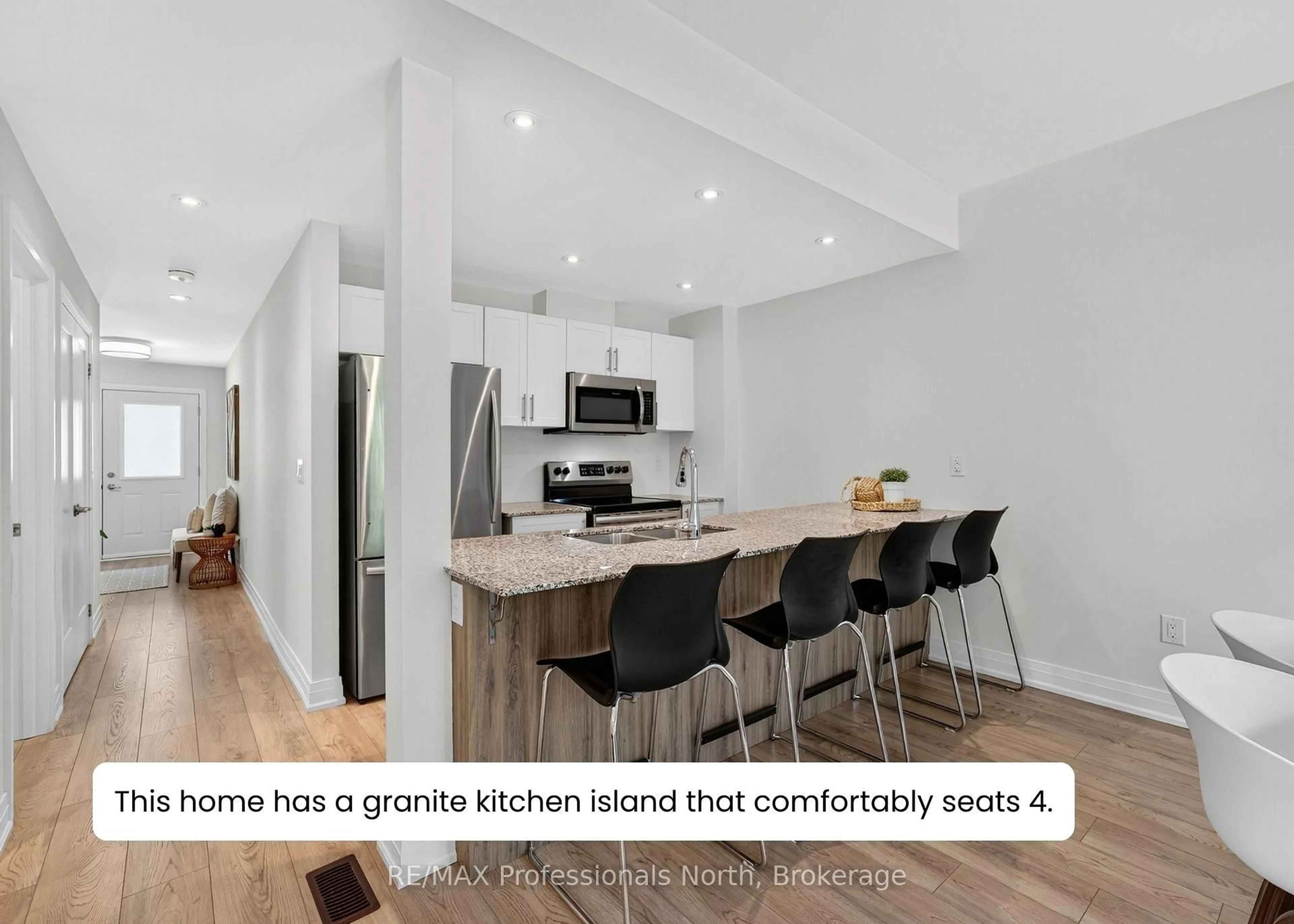 Open concept kitchen, unknown for 393 Manitoba St #3, Bracebridge Ontario P1L 0G1