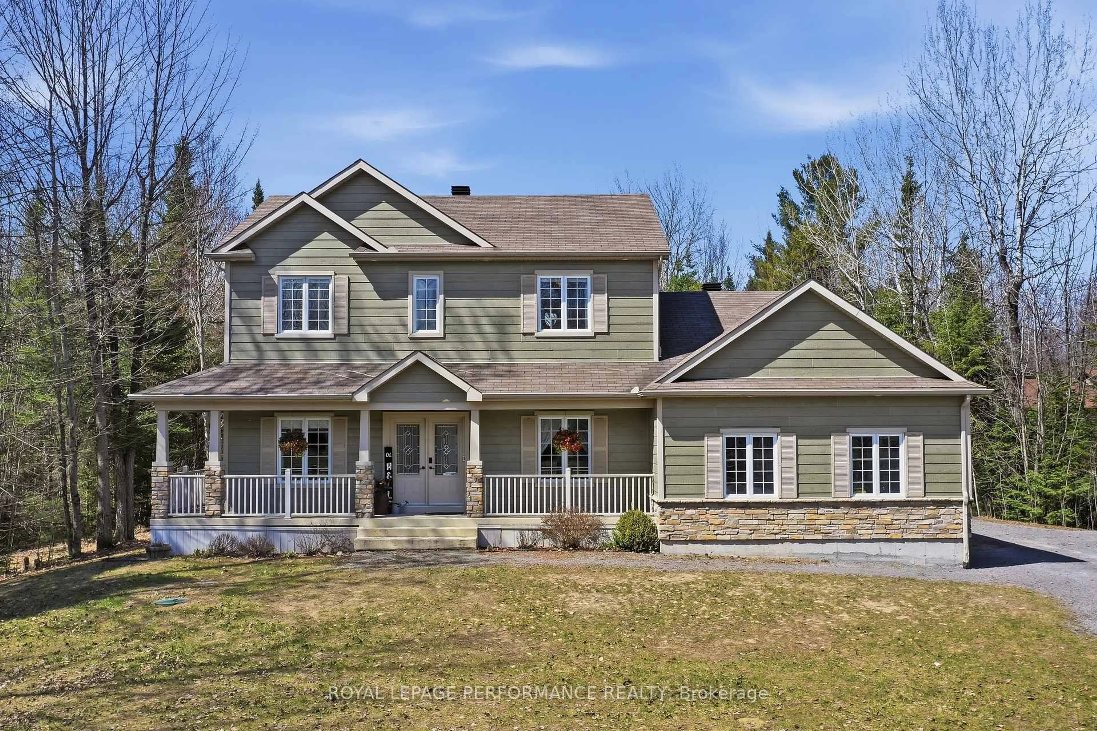 Home with vinyl exterior material, street for 3321 St Pascal Rd, Clarence-Rockland Ontario K0A 3N0