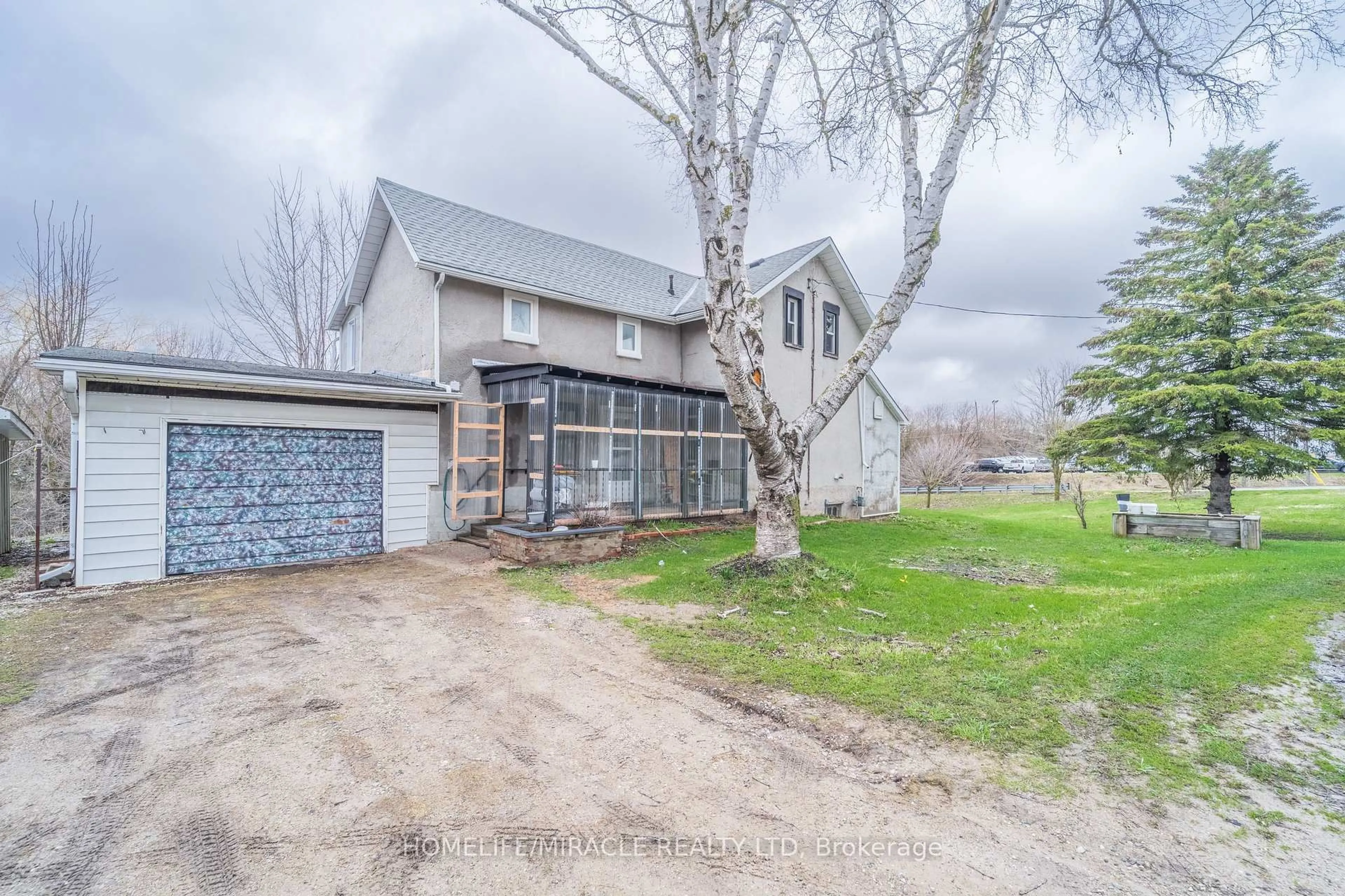 A pic from outside/outdoor area/front of a property/back of a property/a pic from drone, street for 7964 Wellington County 109 Rd, Wellington North Ontario N0G 1A0