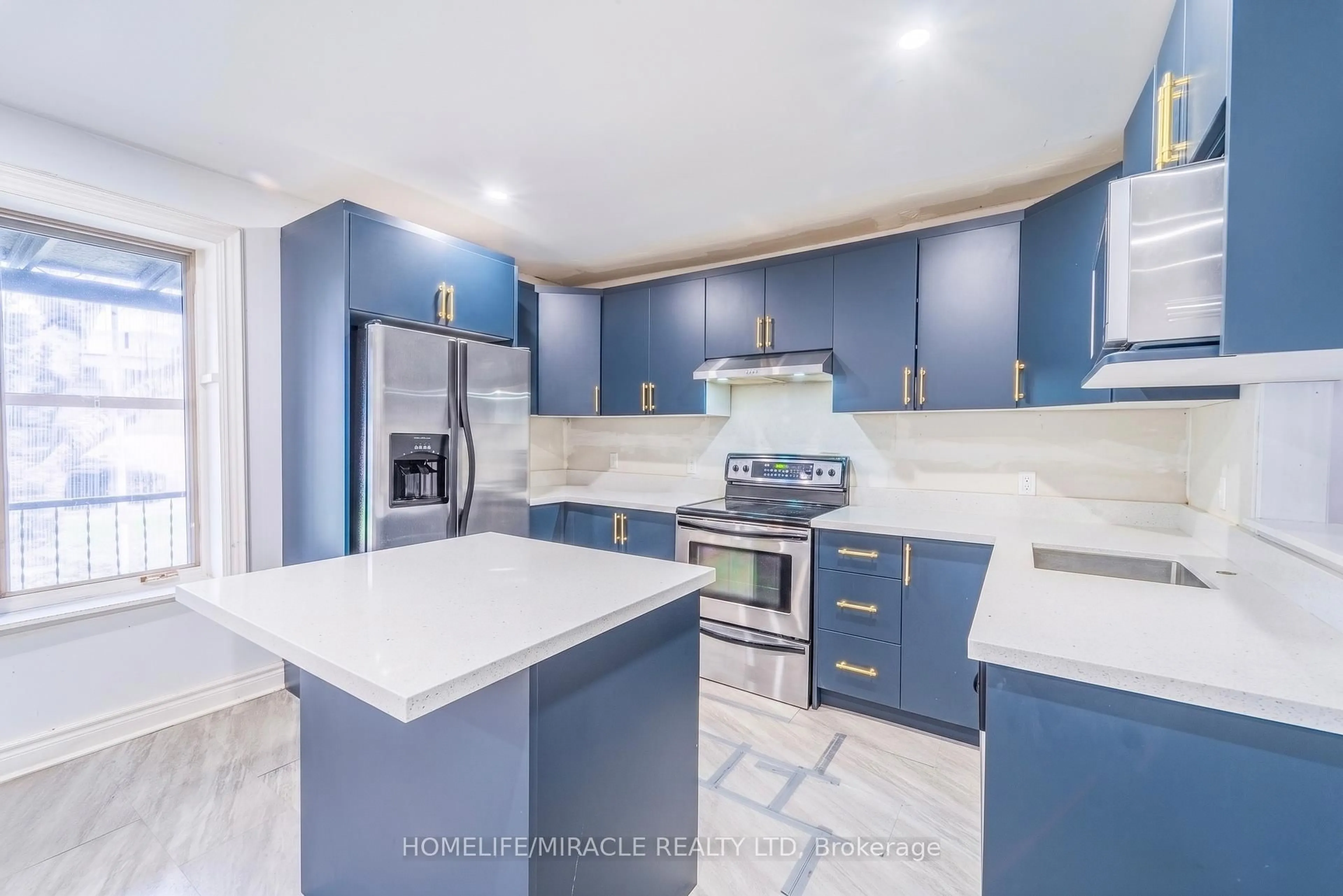 Open concept kitchen, ceramic/tile floor for 7964 Wellington County 109 Rd, Wellington North Ontario N0G 1A0