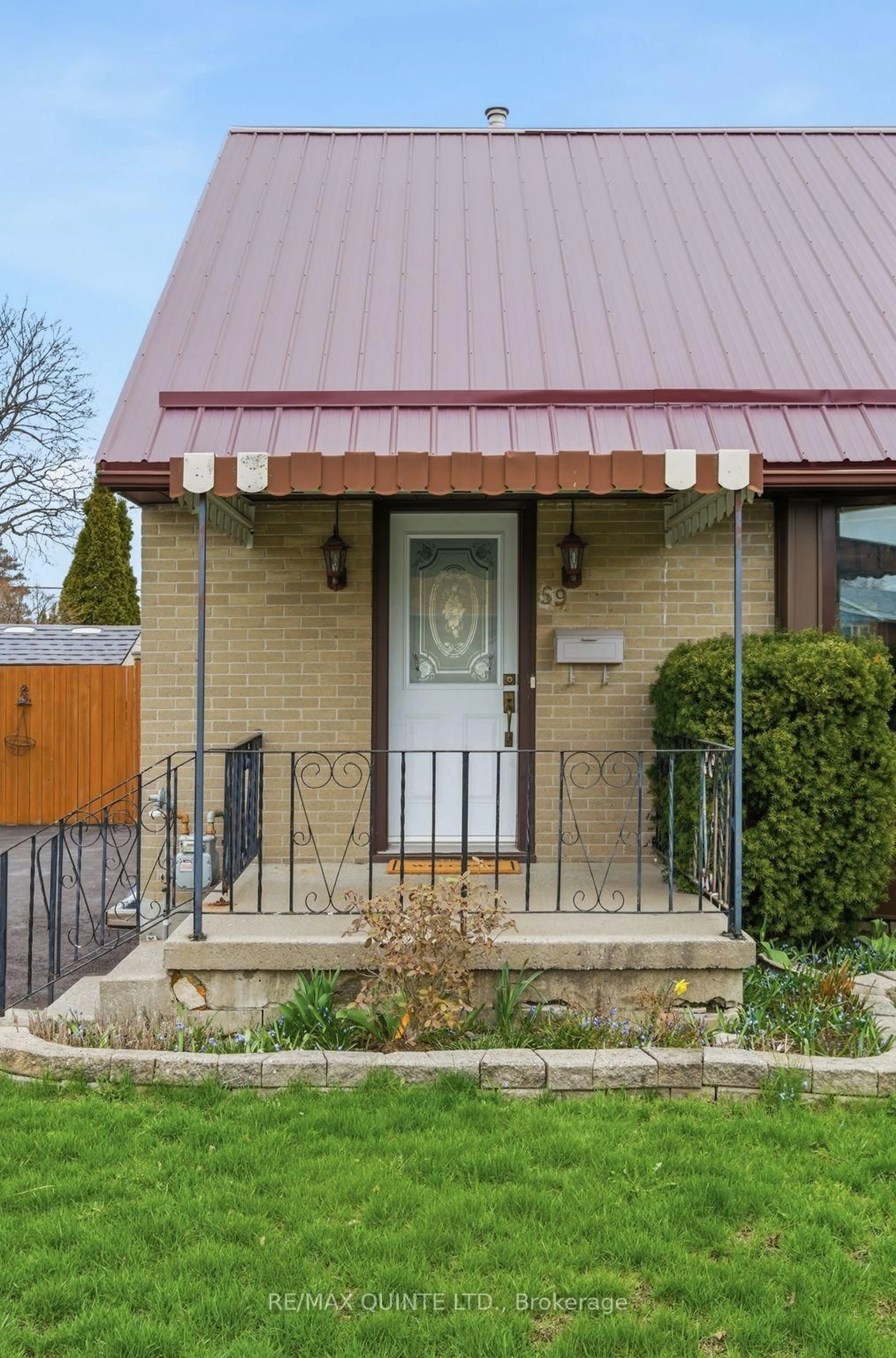 Home with brick exterior material, street for 59 Fourth Ave, Quinte West Ontario K8V 5N5