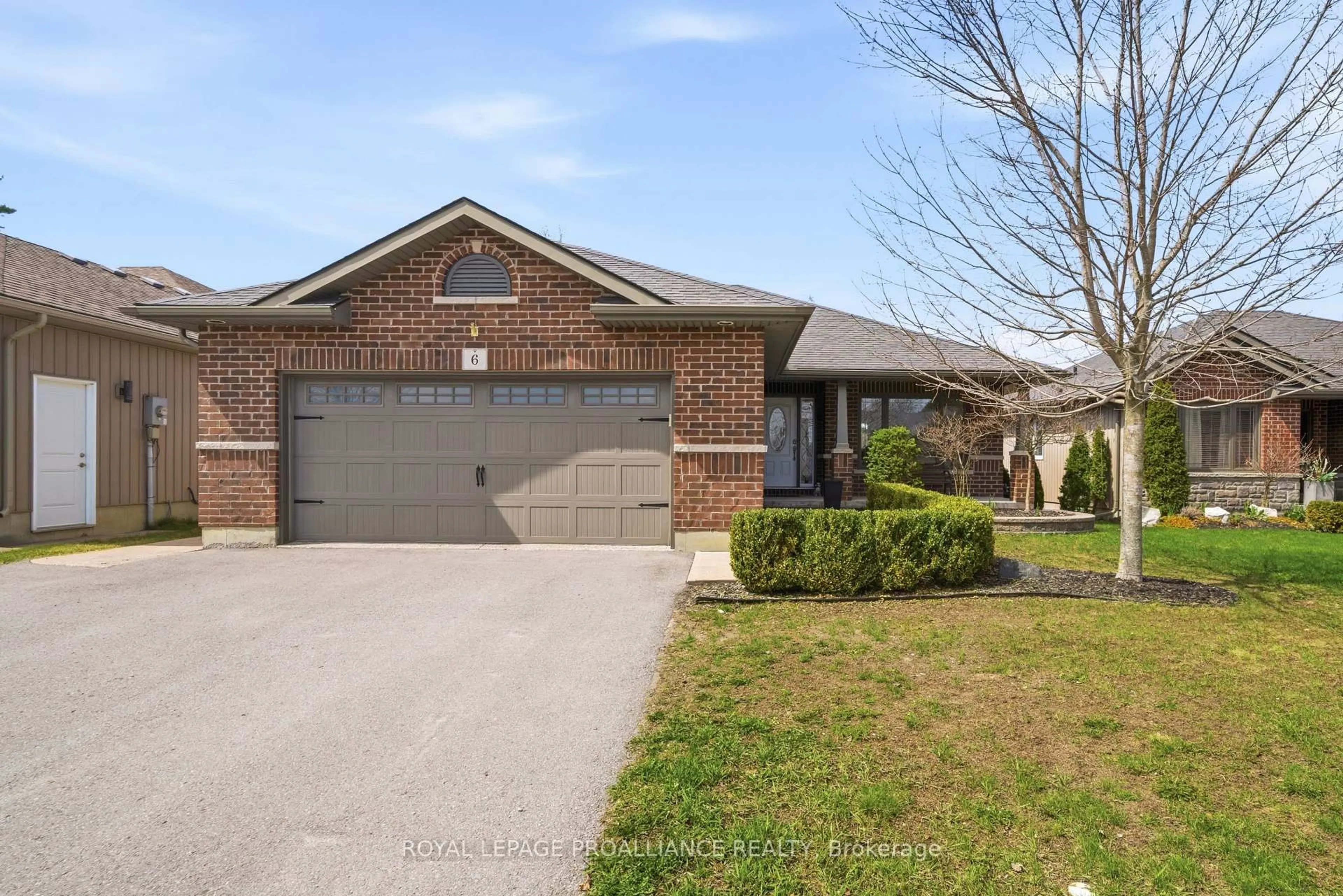Home with brick exterior material, street for 6 Aspen Dr, Quinte West Ontario K8V 0C6