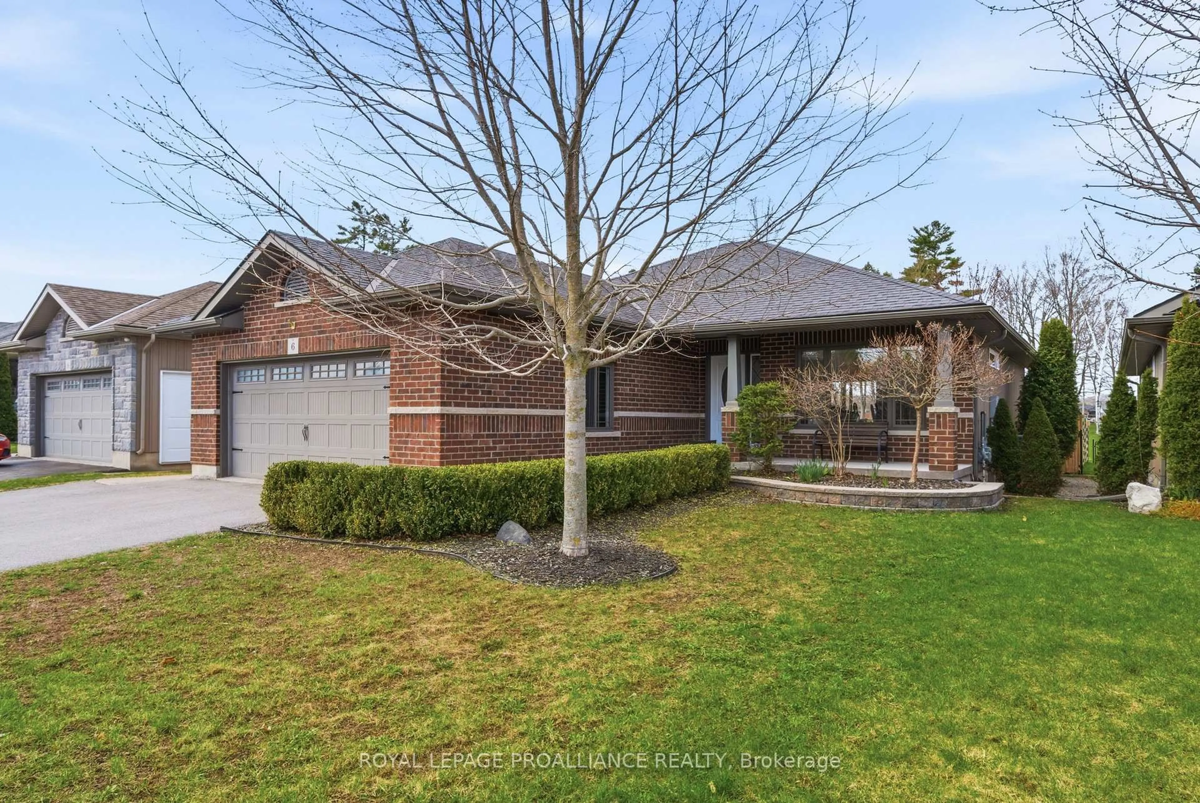 Home with brick exterior material, street for 6 Aspen Dr, Quinte West Ontario K8V 0C6