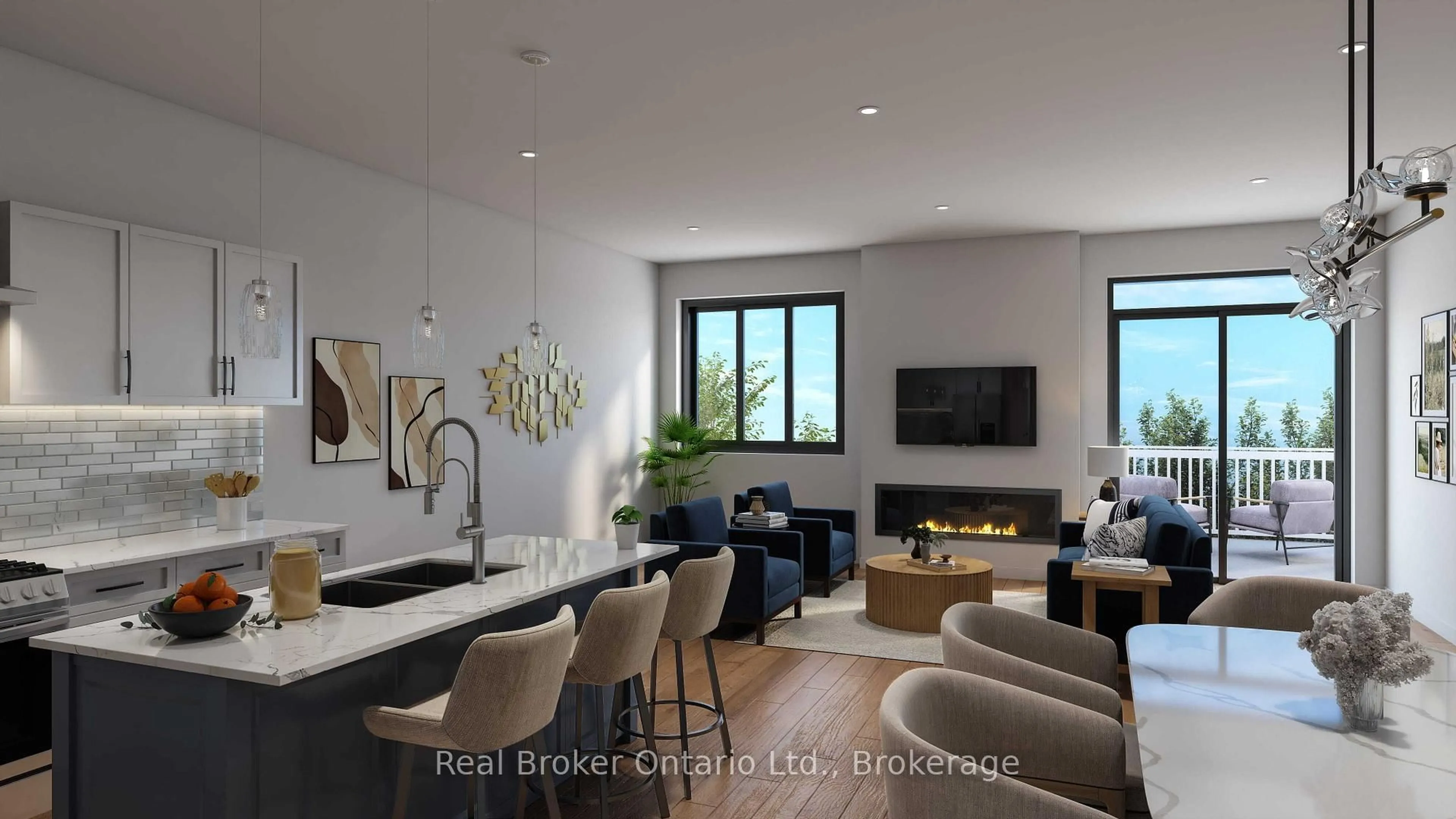 Living room with furniture, unknown for 21 College Ave #30, Norfolk Ontario N0E 1M0