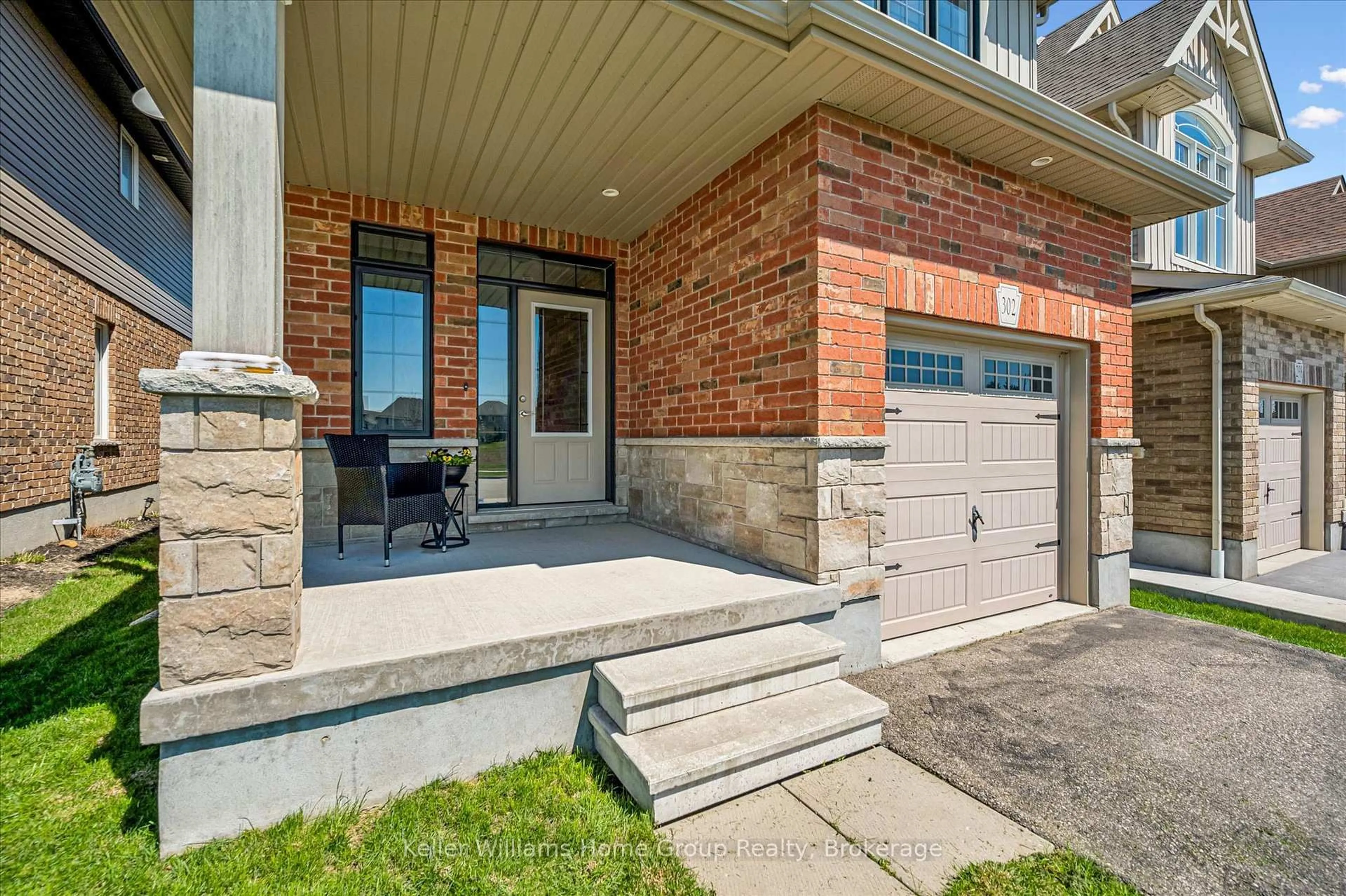 Home with brick exterior material, street for 302 William St, Woolwich Ontario N3B 0B5