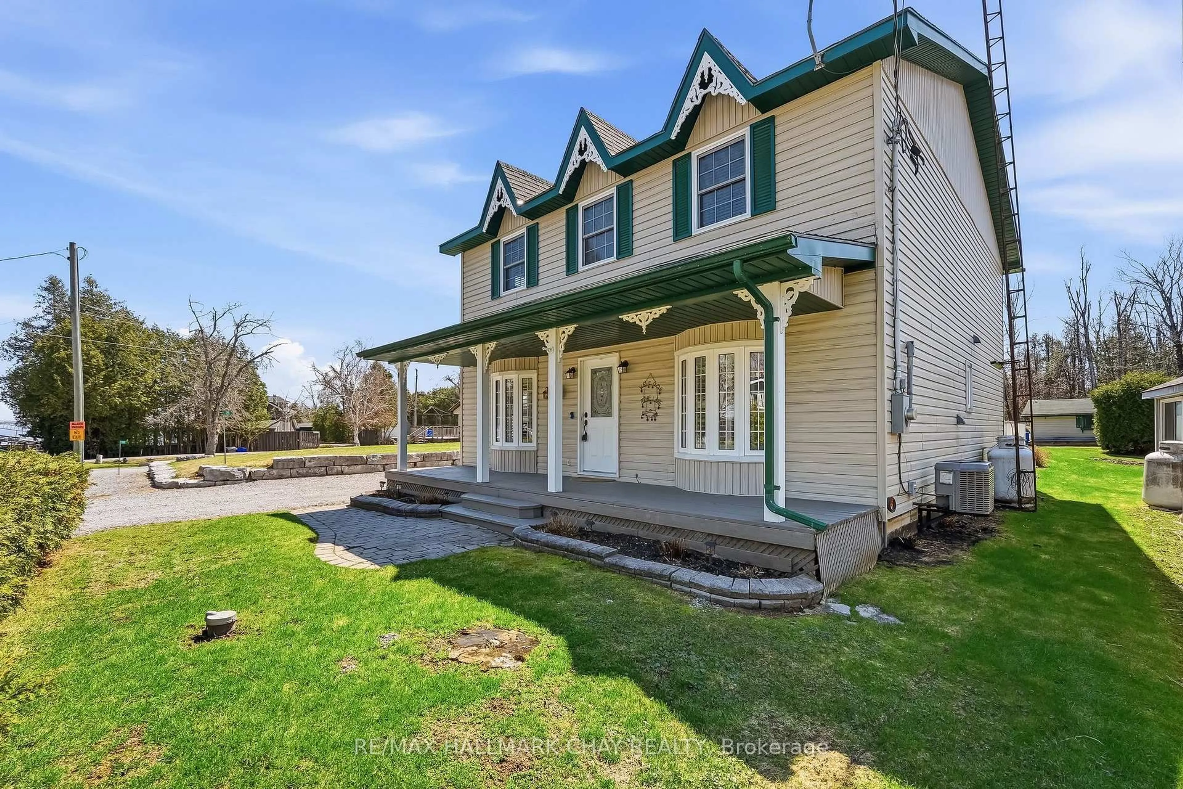 Home with vinyl exterior material, street for 24 Cedar Dale Dr, Kawartha Lakes Ontario K0M 2B0