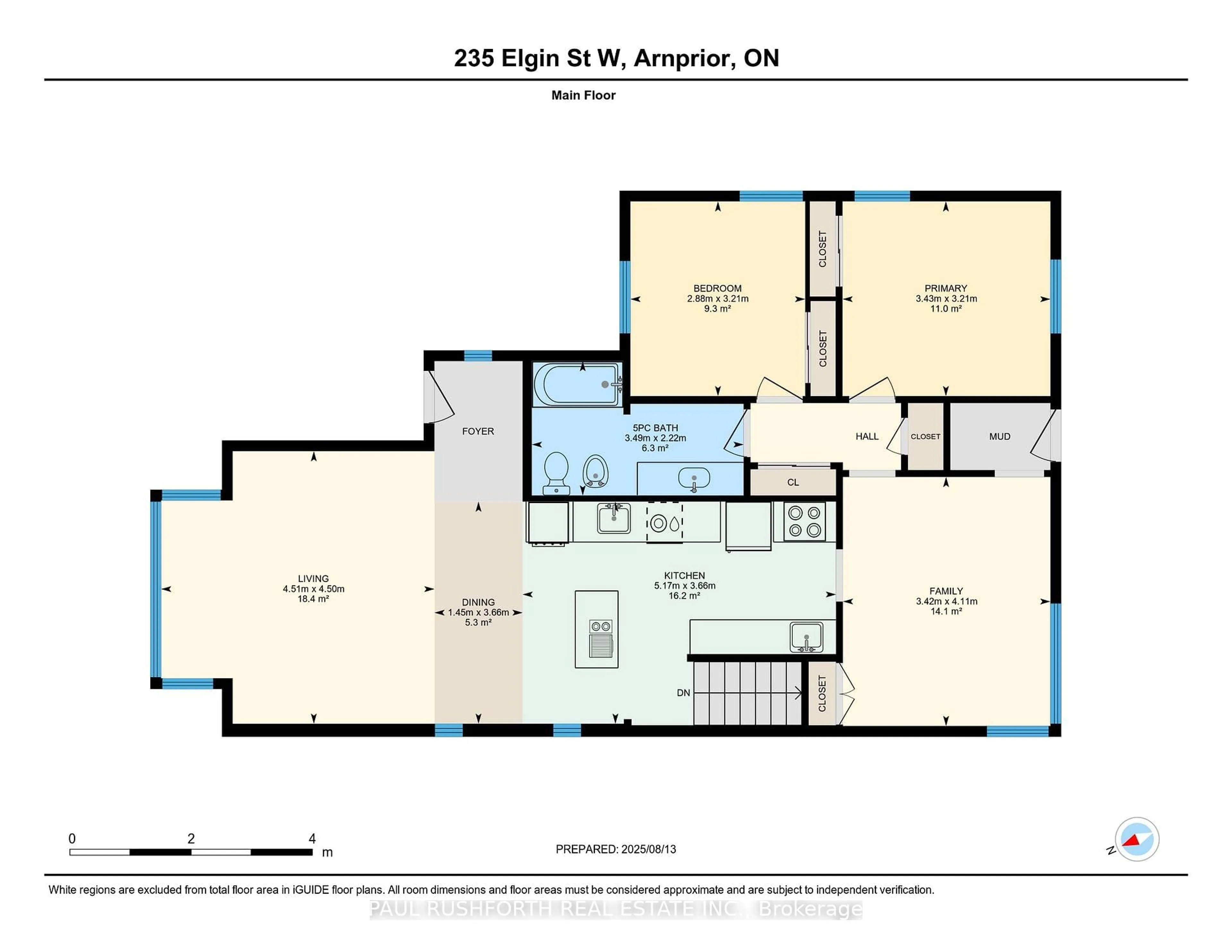 Floor plan for 235 Elgin St, Arnprior Ontario K7S 1P4