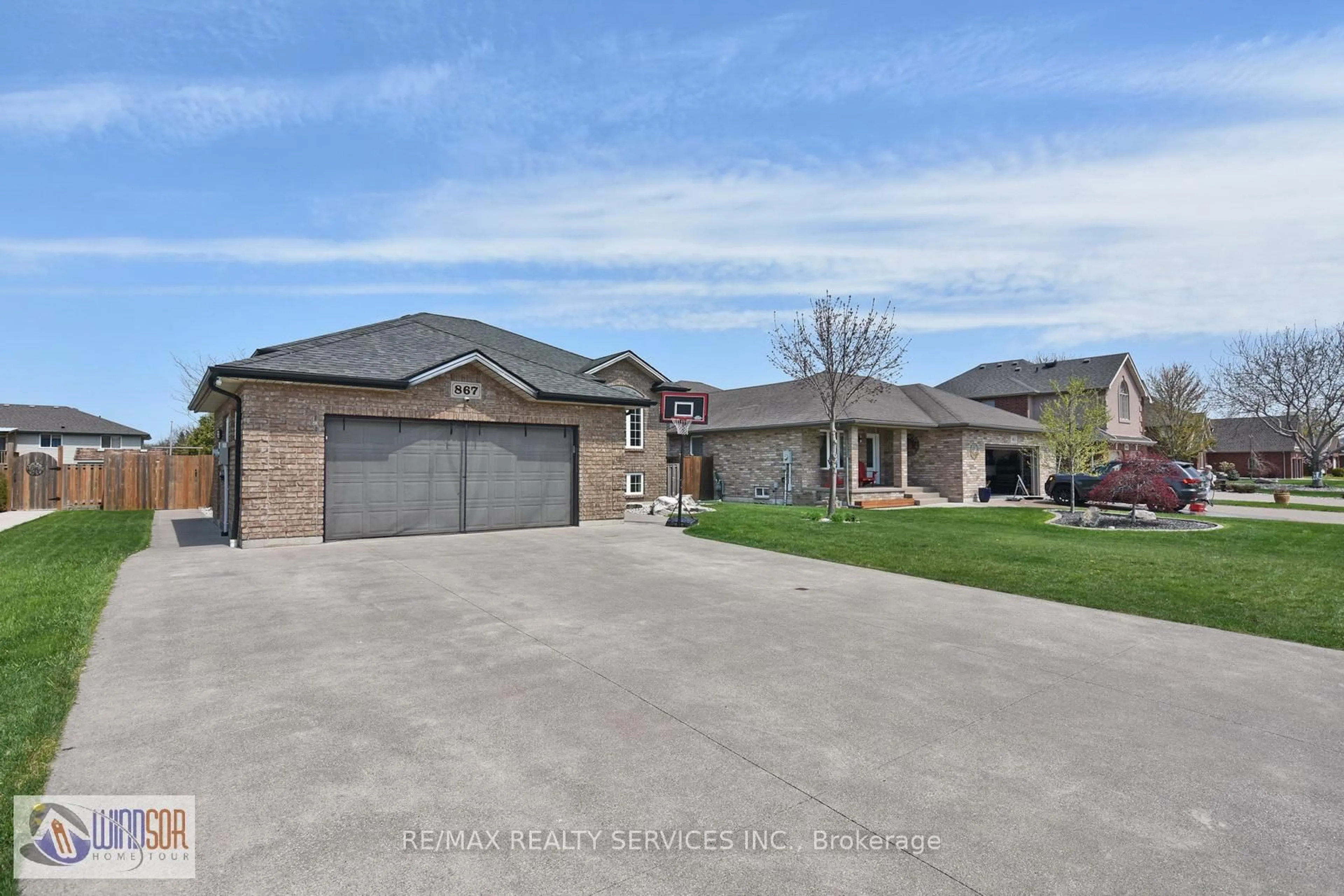 Home with brick exterior material, street for 867 Westwood Dr, Lakeshore Ontario N0R 1A0