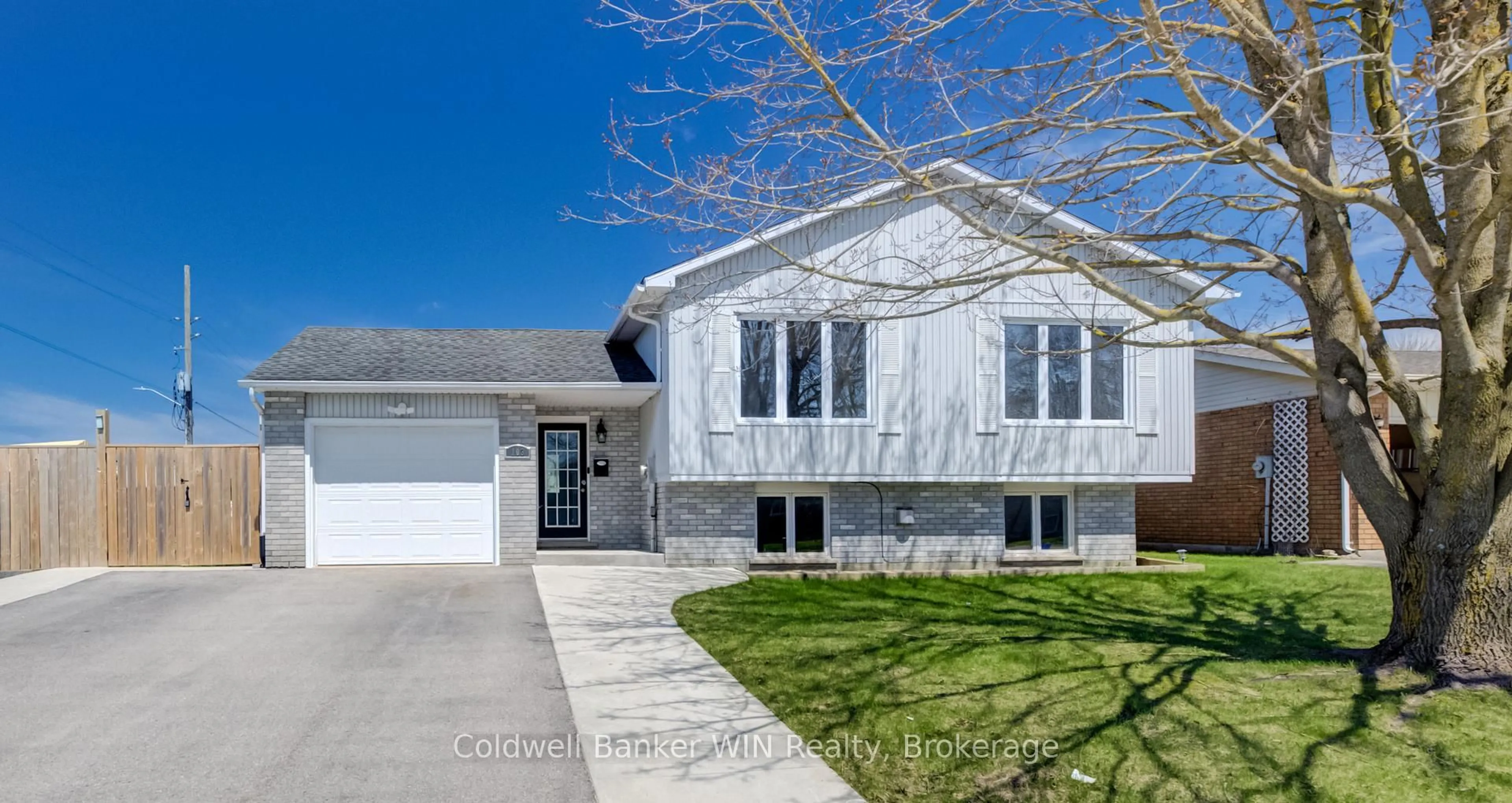 Home with vinyl exterior material, street for 103 Melissa Cres, Wellington North Ontario N0G 2L3