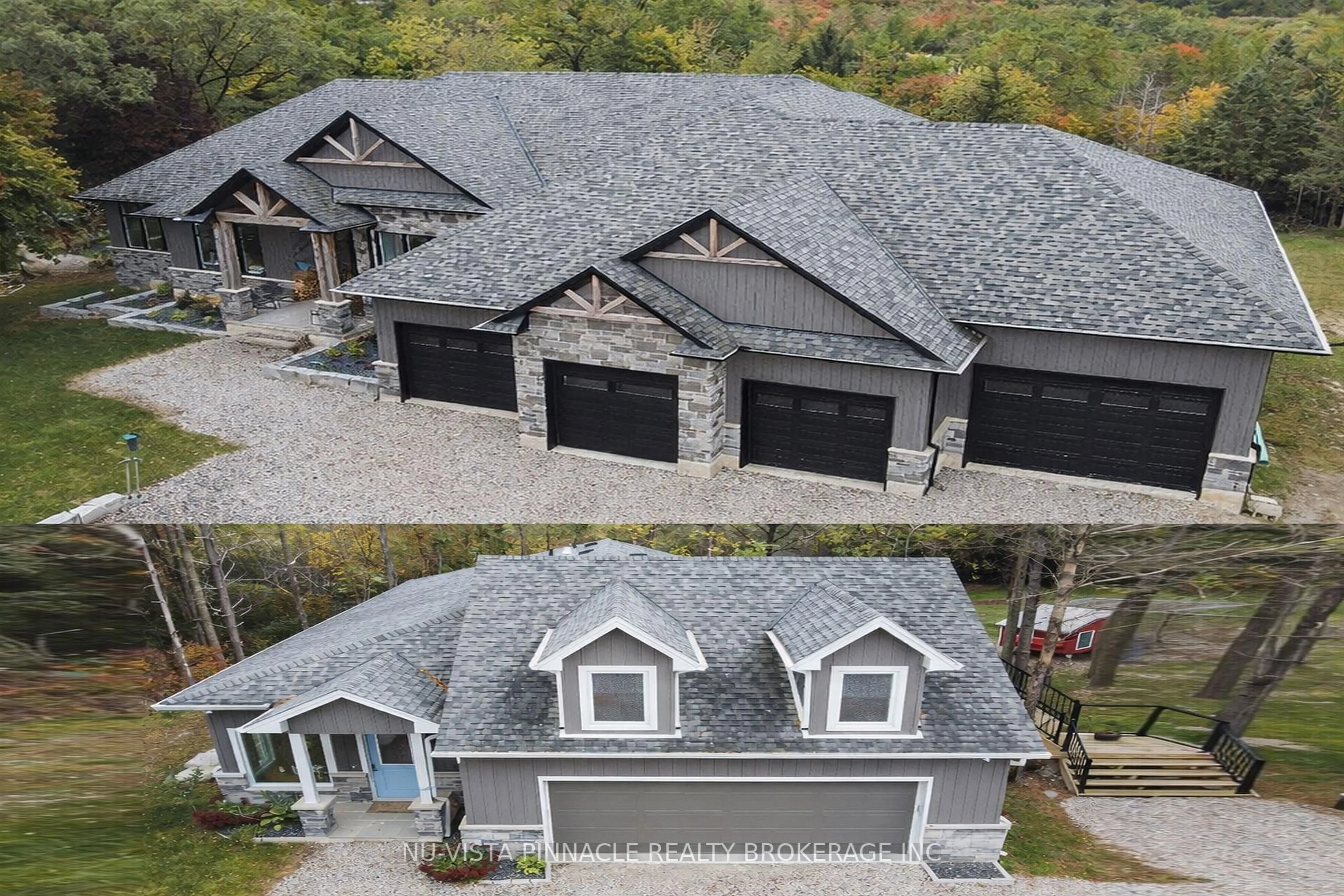 A pic from outside/outdoor area/front of a property/back of a property/a pic from drone, unknown for 5233 Line 2 Line, Perth South Ontario N0M 1V0