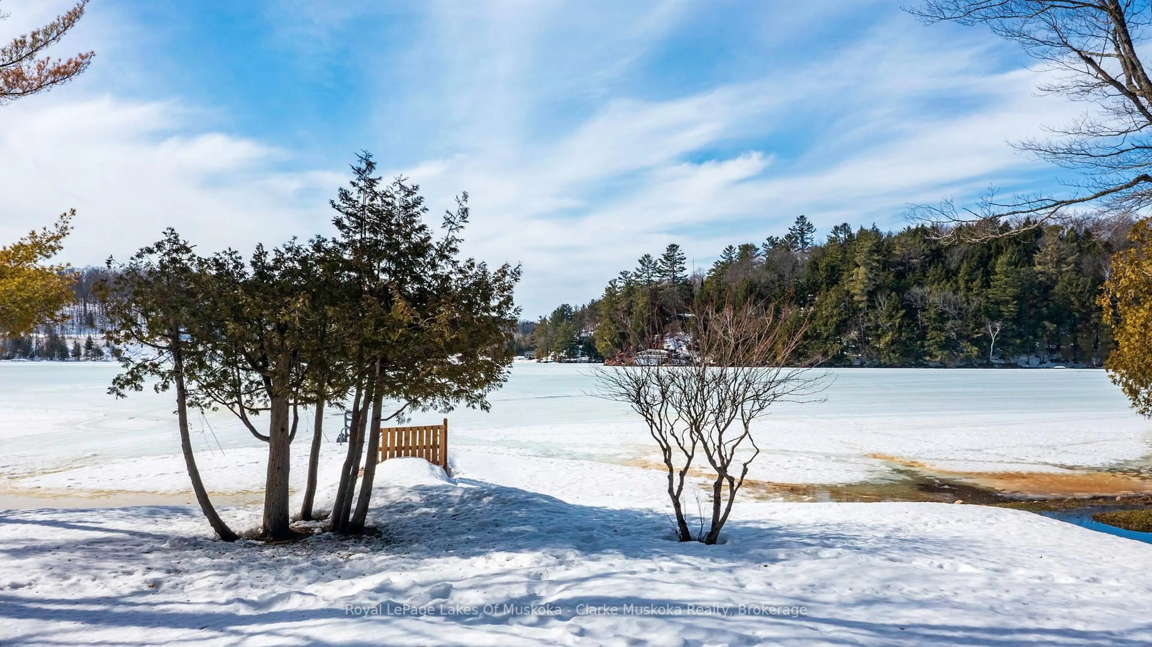 Patio, water/lake/river/ocean view for 2324 Highway 141 #21, Muskoka Lakes Ontario P0B 1M0
