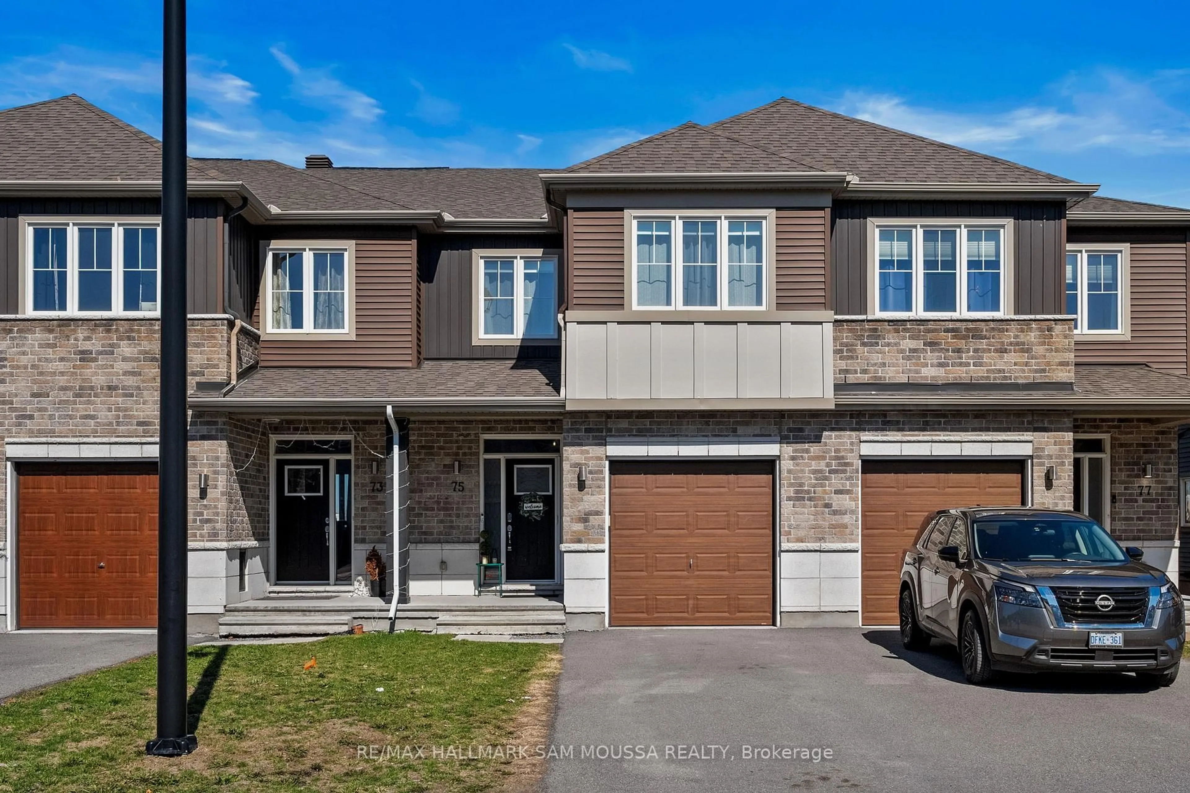 Home with brick exterior material, street for 75 Stokes Dr, Carleton Place Ontario K7C 0J6