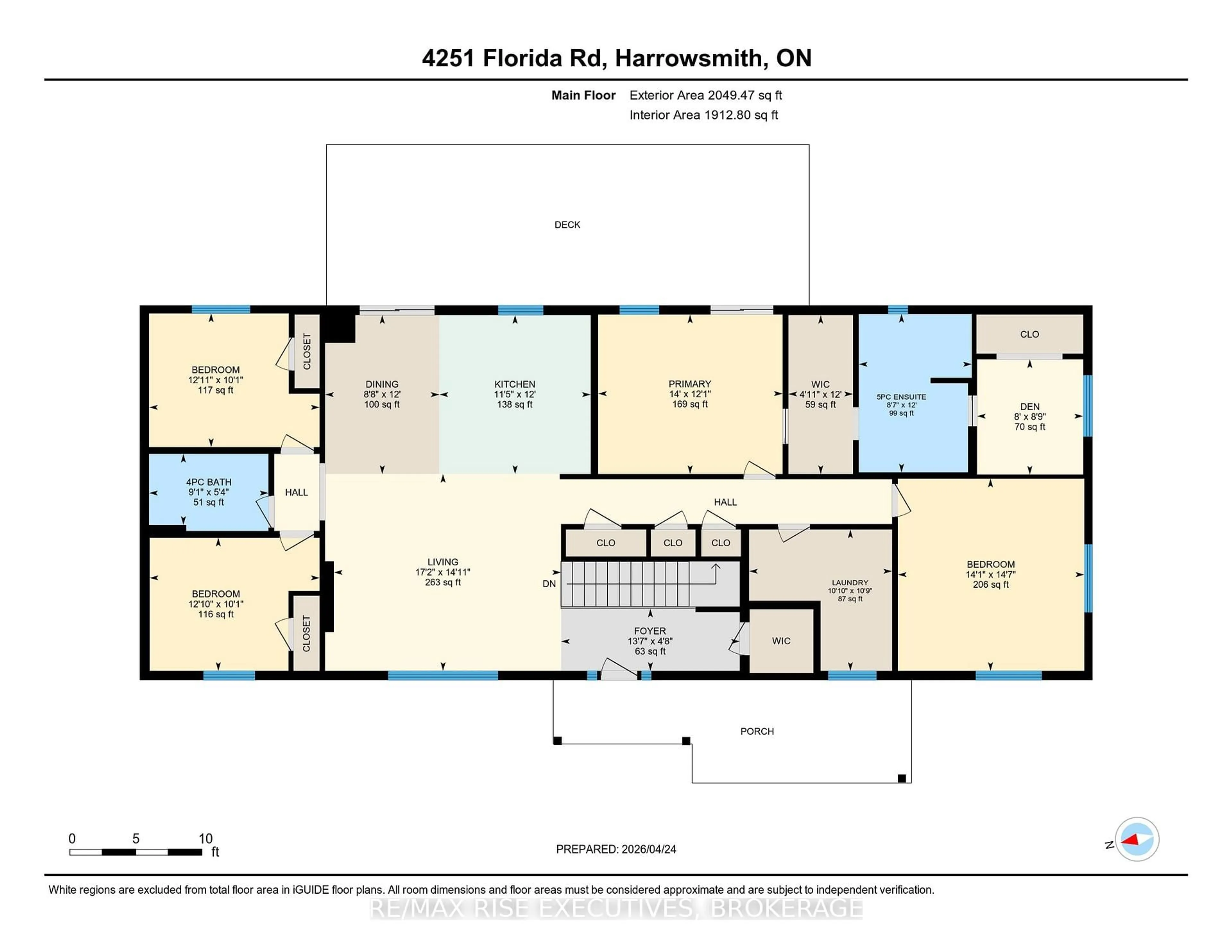 Floor plan for 4251 Florida Rd, Harrowsmith Ontario K0H 1V0