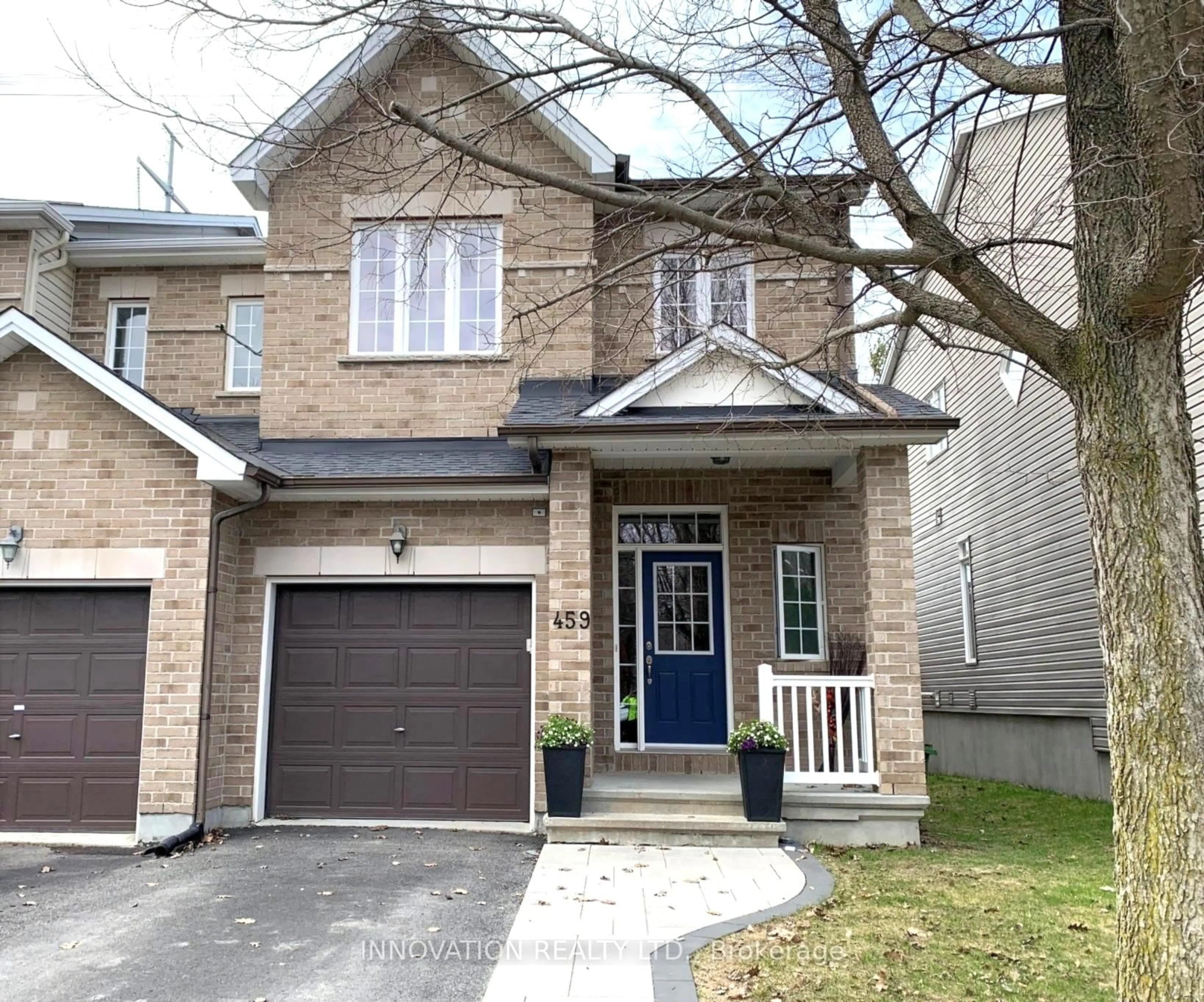 Home with brick exterior material, street for 459 Foxhall Way, Ottawa Ontario K2M 0G2