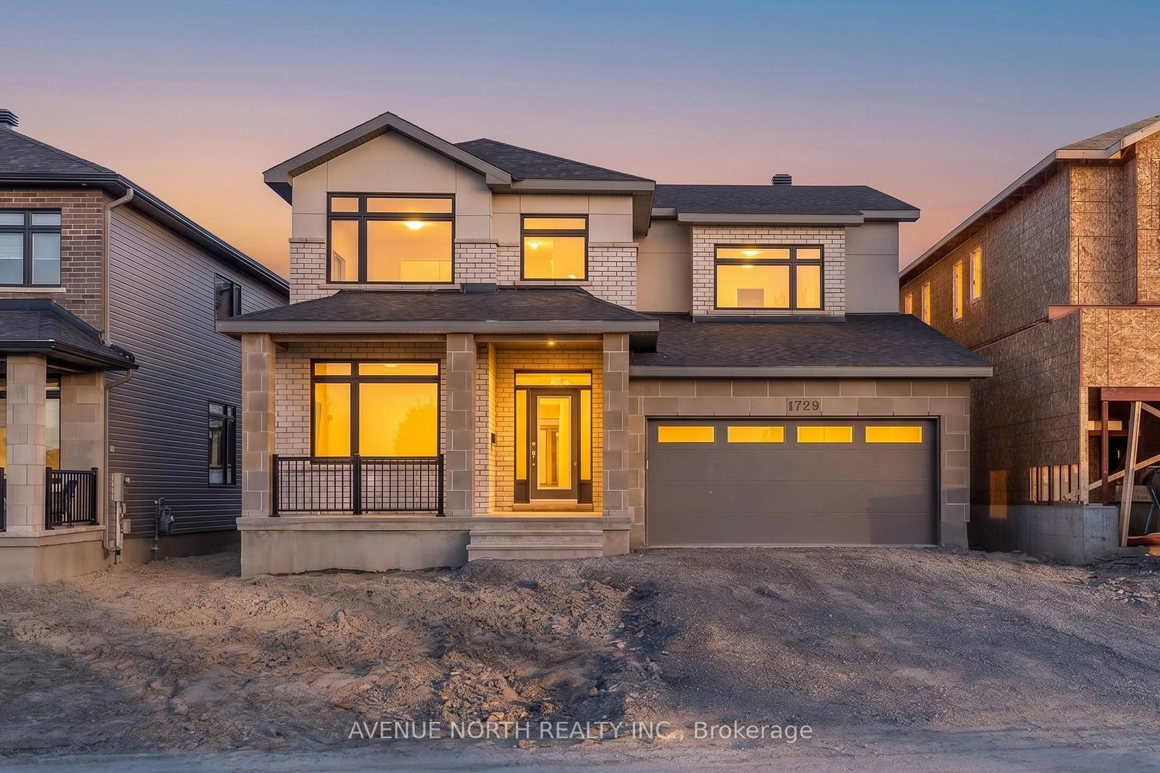 Home with brick exterior material, street for 1729 Rotterdam Circ, Ottawa Ontario K2W 1A5