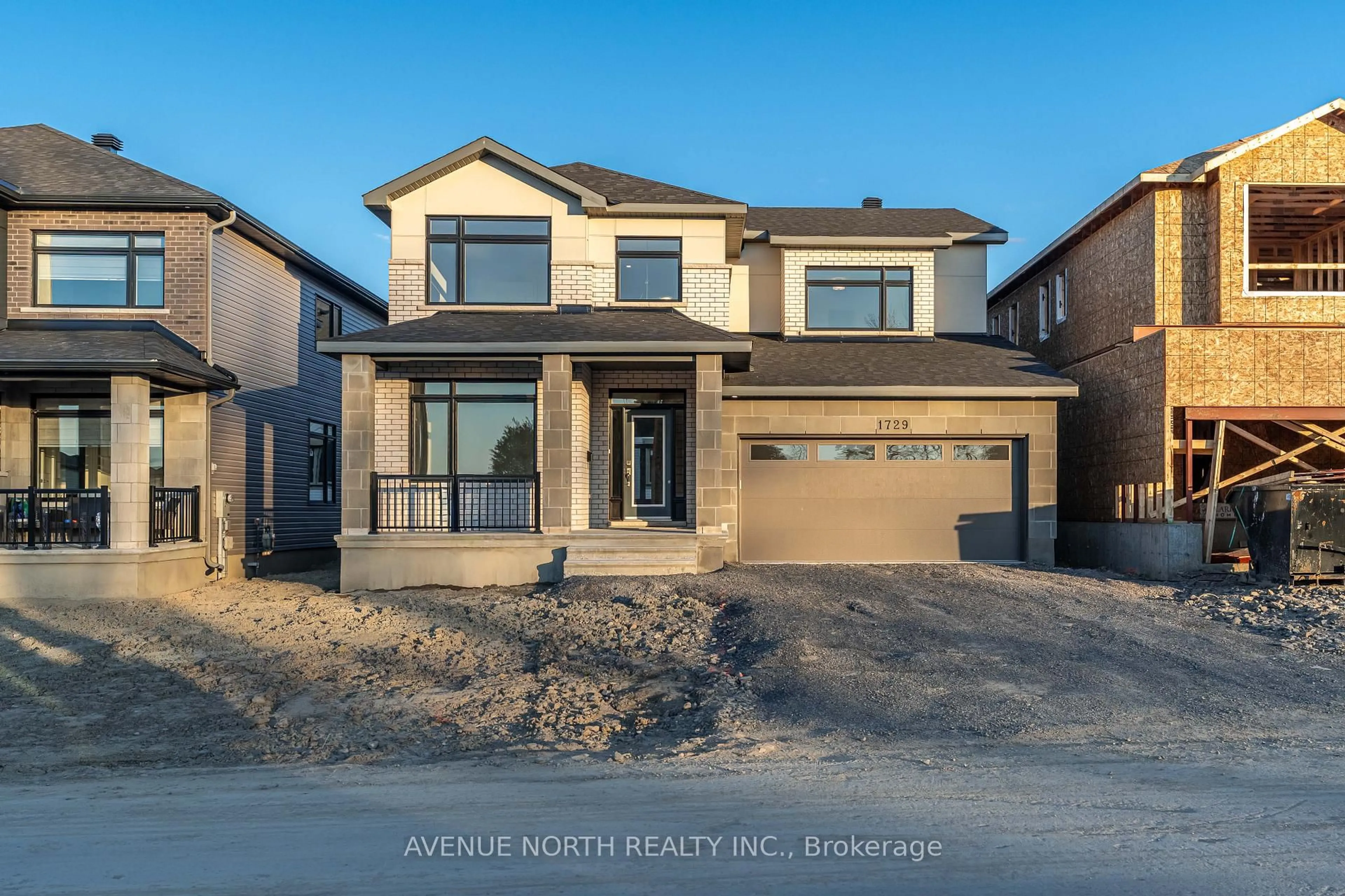 Home with brick exterior material, street for 1729 Rotterdam Circ, Ottawa Ontario K2W 1A5